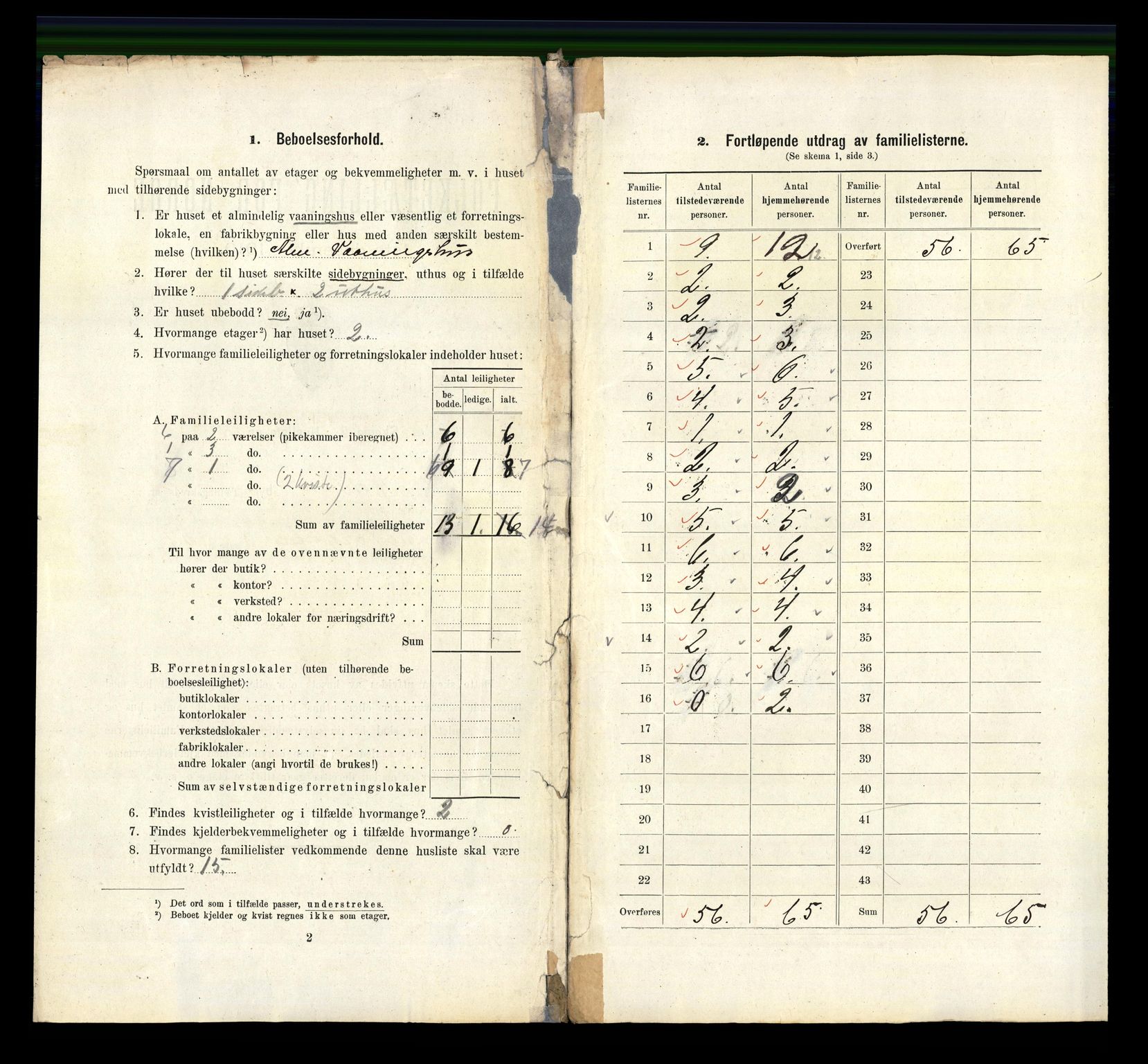 RA, 1910 census for Horten, 1910, p. 6193