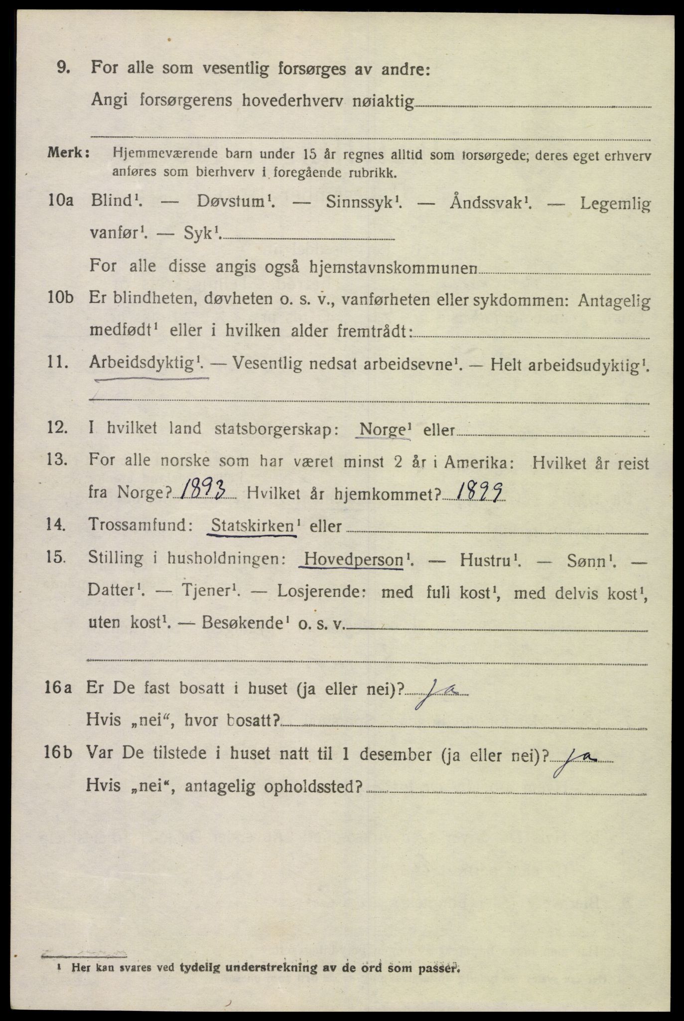 SAK, 1920 census for Konsmo, 1920, p. 1155