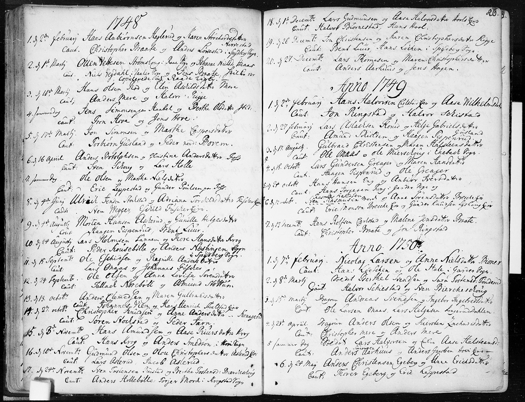 Hobøl prestekontor Kirkebøker, AV/SAO-A-2002/F/Fa/L0001: Parish register (official) no. I 1, 1733-1814, p. 46