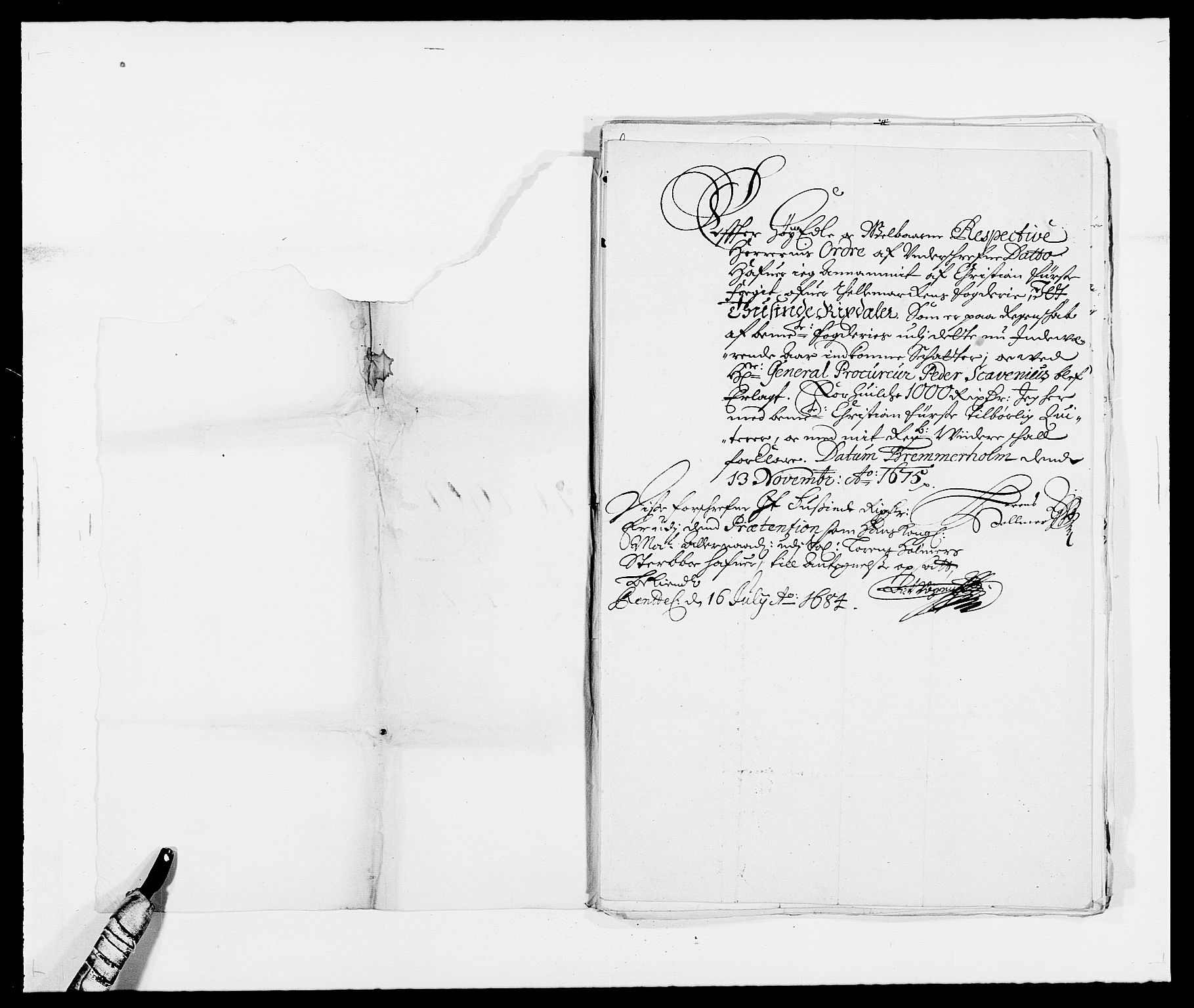 Rentekammeret inntil 1814, Reviderte regnskaper, Fogderegnskap, RA/EA-4092/R35/L2064: Fogderegnskap Øvre og Nedre Telemark, 1675, p. 198