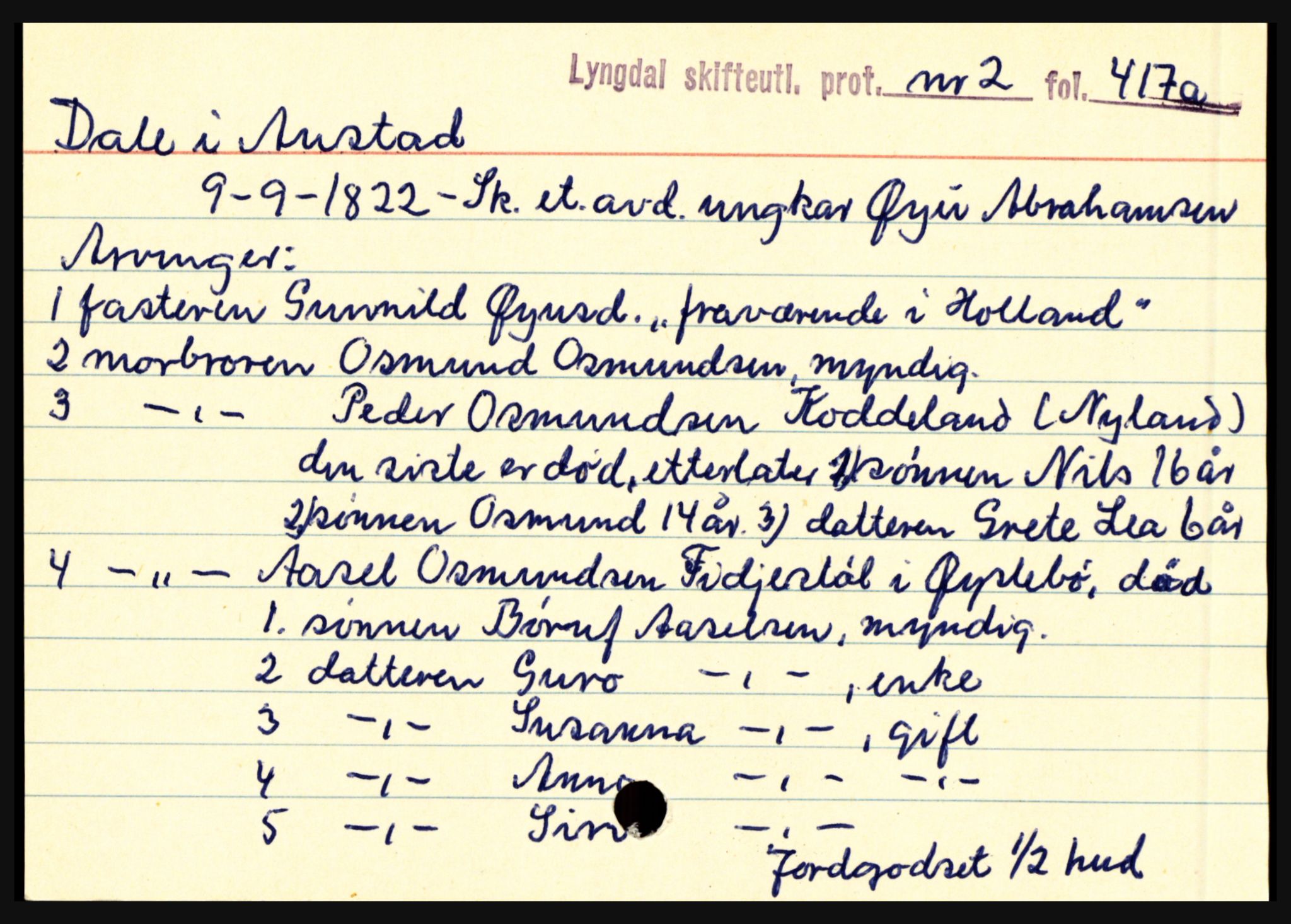 Lyngdal sorenskriveri, SAK/1221-0004/H, p. 1639