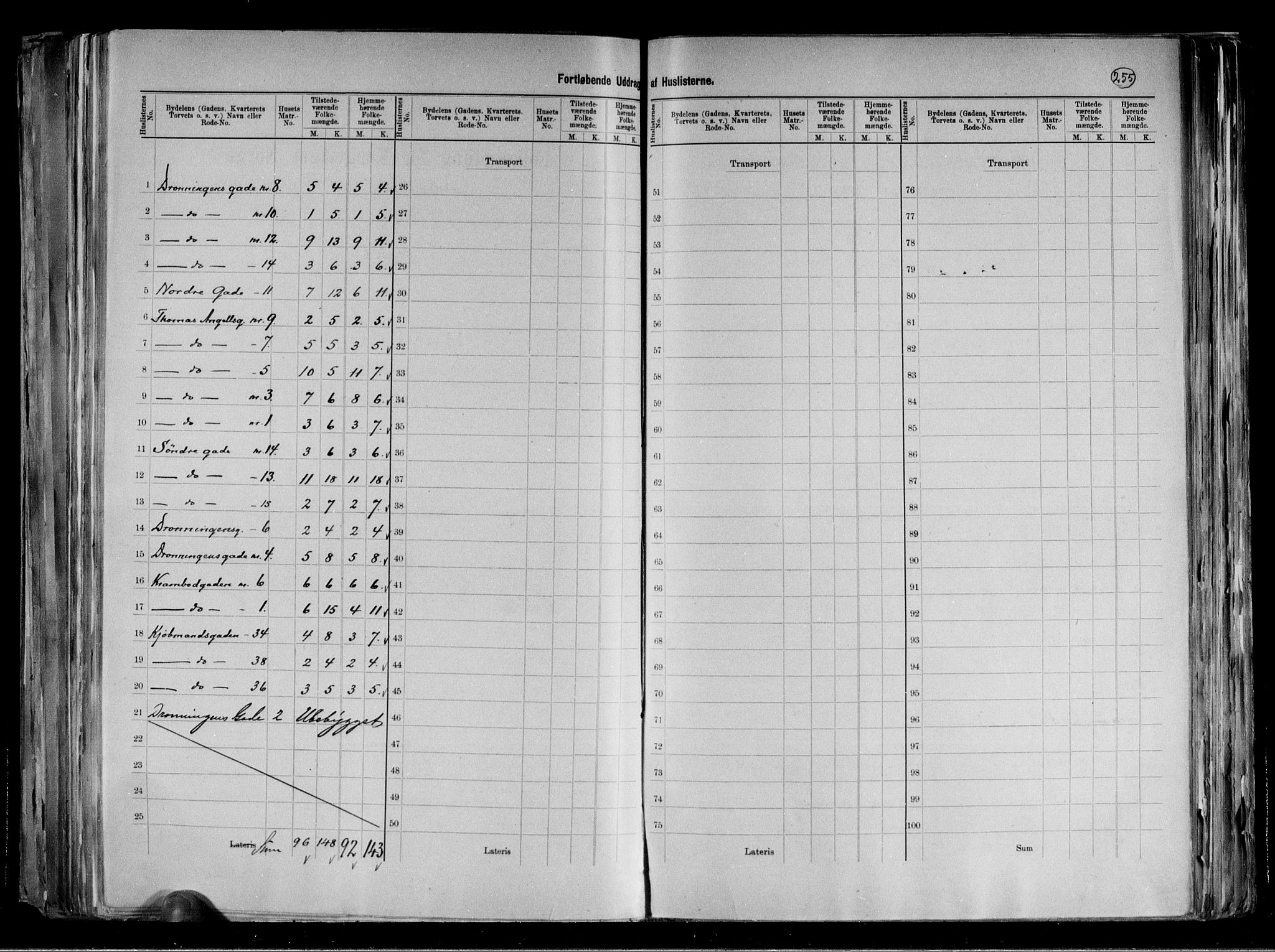 RA, 1891 census for 1601 Trondheim, 1891, p. 16