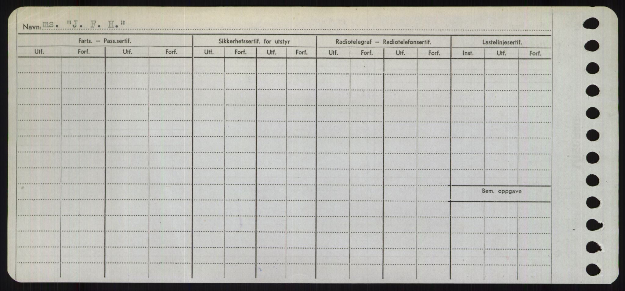 Sjøfartsdirektoratet med forløpere, Skipsmålingen, AV/RA-S-1627/H/Ha/L0003/0001: Fartøy, Hilm-Mar / Fartøy, Hilm-Kol, p. 402