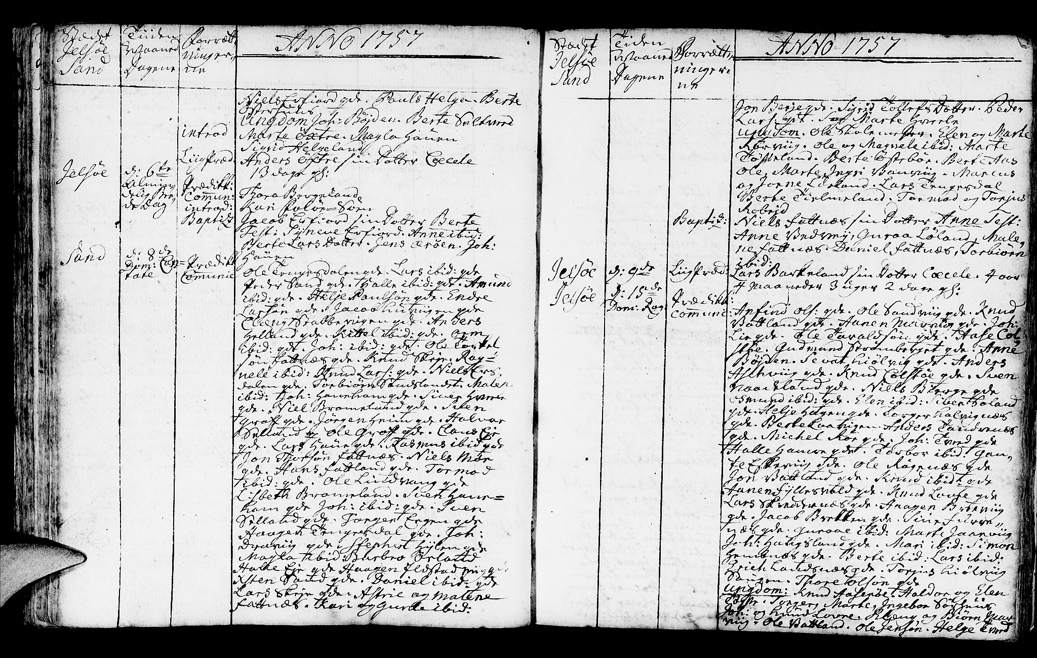 Jelsa sokneprestkontor, AV/SAST-A-101842/01/IV: Parish register (official) no. A 2, 1753-1767