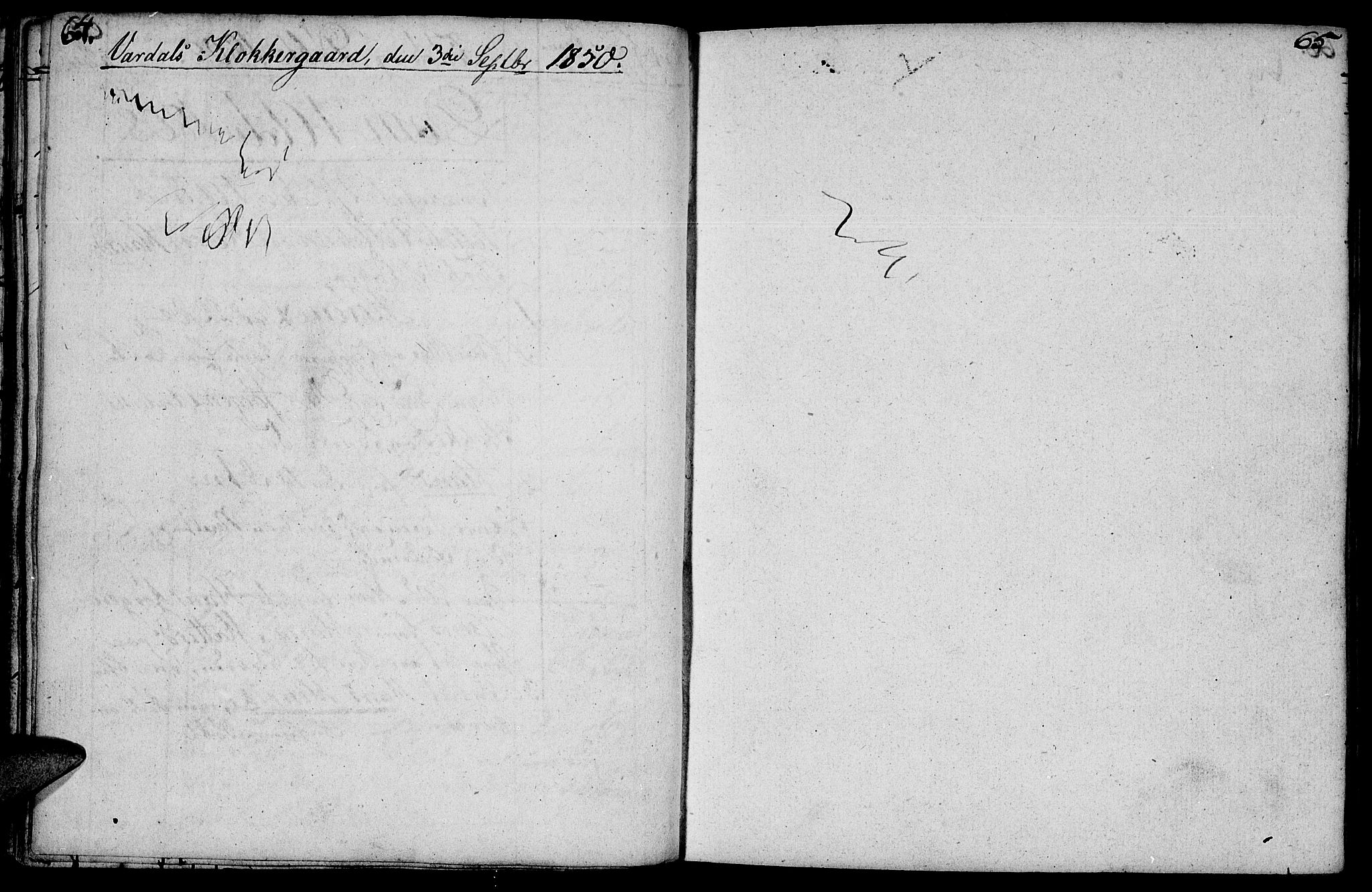Vardal prestekontor, SAH/PREST-100/H/Ha/Hab/L0003: Parish register (copy) no. 3, 1803-1808, p. 64-65