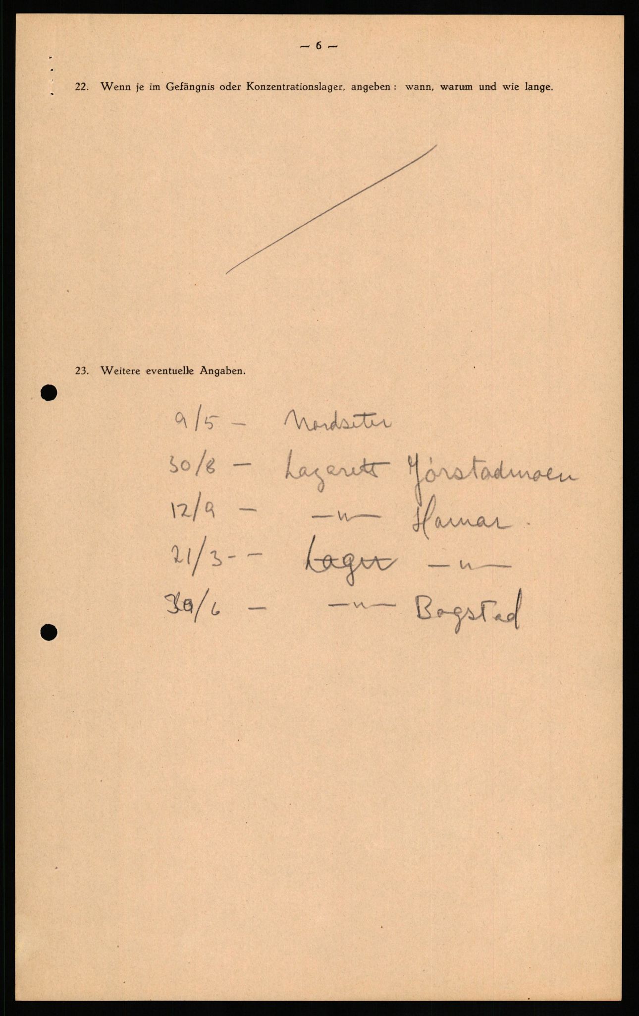 Forsvaret, Forsvarets overkommando II, AV/RA-RAFA-3915/D/Db/L0030: CI Questionaires. Tyske okkupasjonsstyrker i Norge. Tyskere., 1945-1946, p. 369