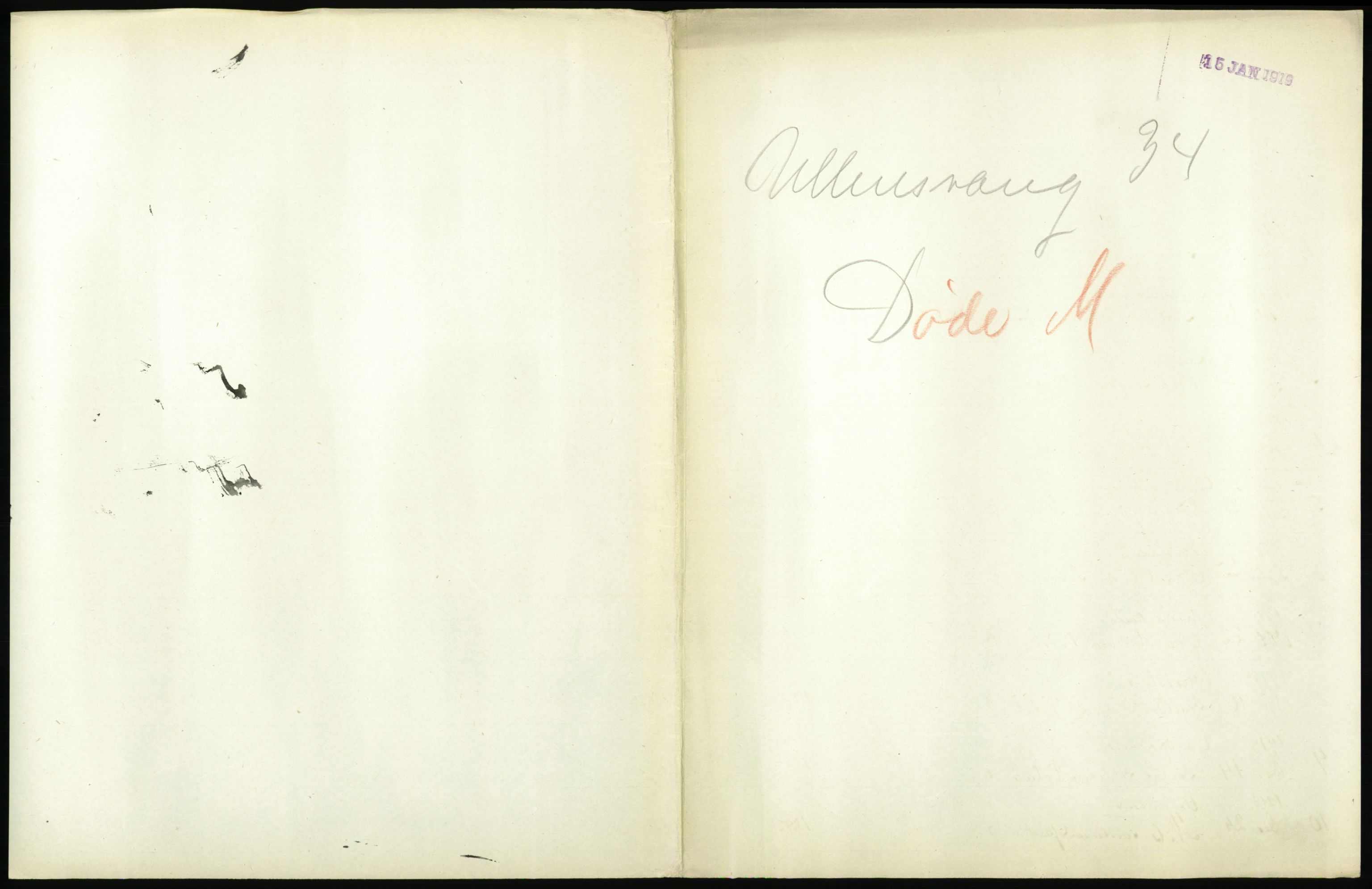 Statistisk sentralbyrå, Sosiodemografiske emner, Befolkning, AV/RA-S-2228/D/Df/Dfb/Dfbh/L0036: Hordaland fylke: Døde., 1918, p. 309