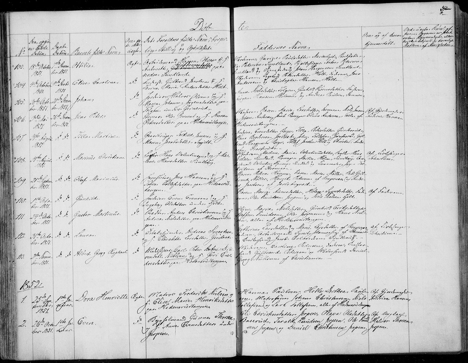 Skoger kirkebøker, AV/SAKO-A-59/F/Fa/L0003: Parish register (official) no. I 3, 1842-1861, p. 59