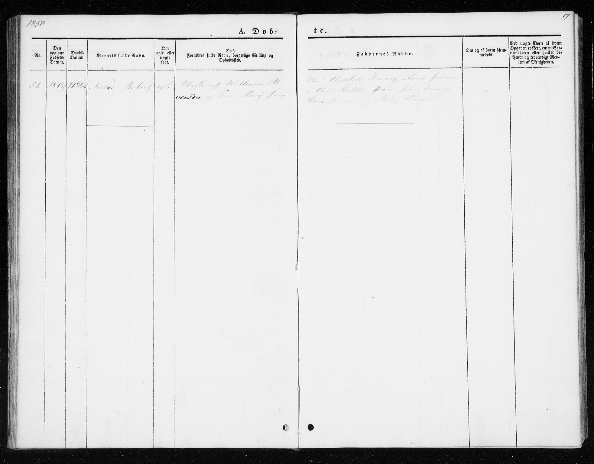 Ministerialprotokoller, klokkerbøker og fødselsregistre - Sør-Trøndelag, AV/SAT-A-1456/604/L0183: Parish register (official) no. 604A04, 1841-1850, p. 57