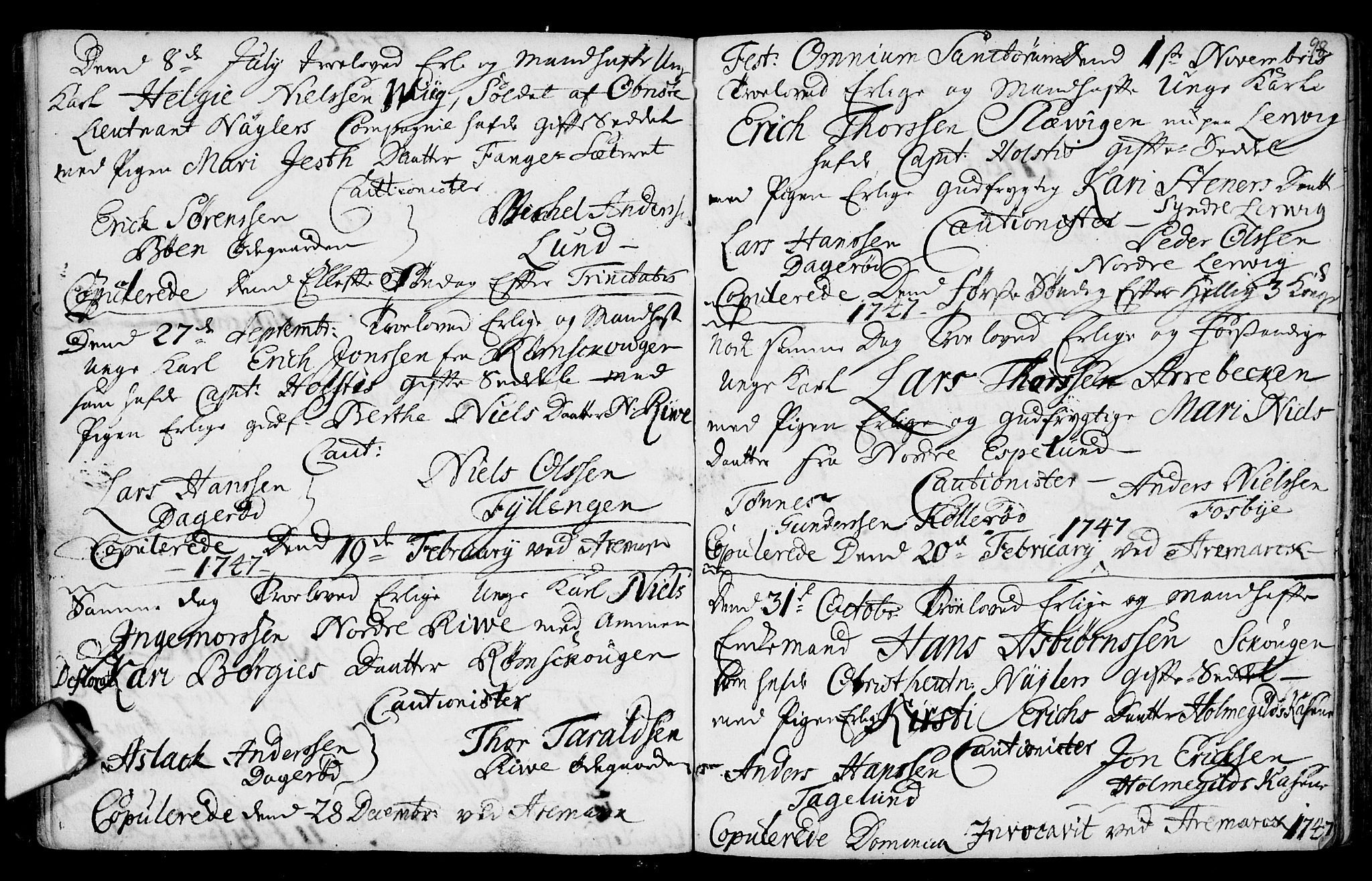 Aremark prestekontor Kirkebøker, AV/SAO-A-10899/F/Fa/L0003: Parish register (official) no. I 3, 1745-1795, p. 98