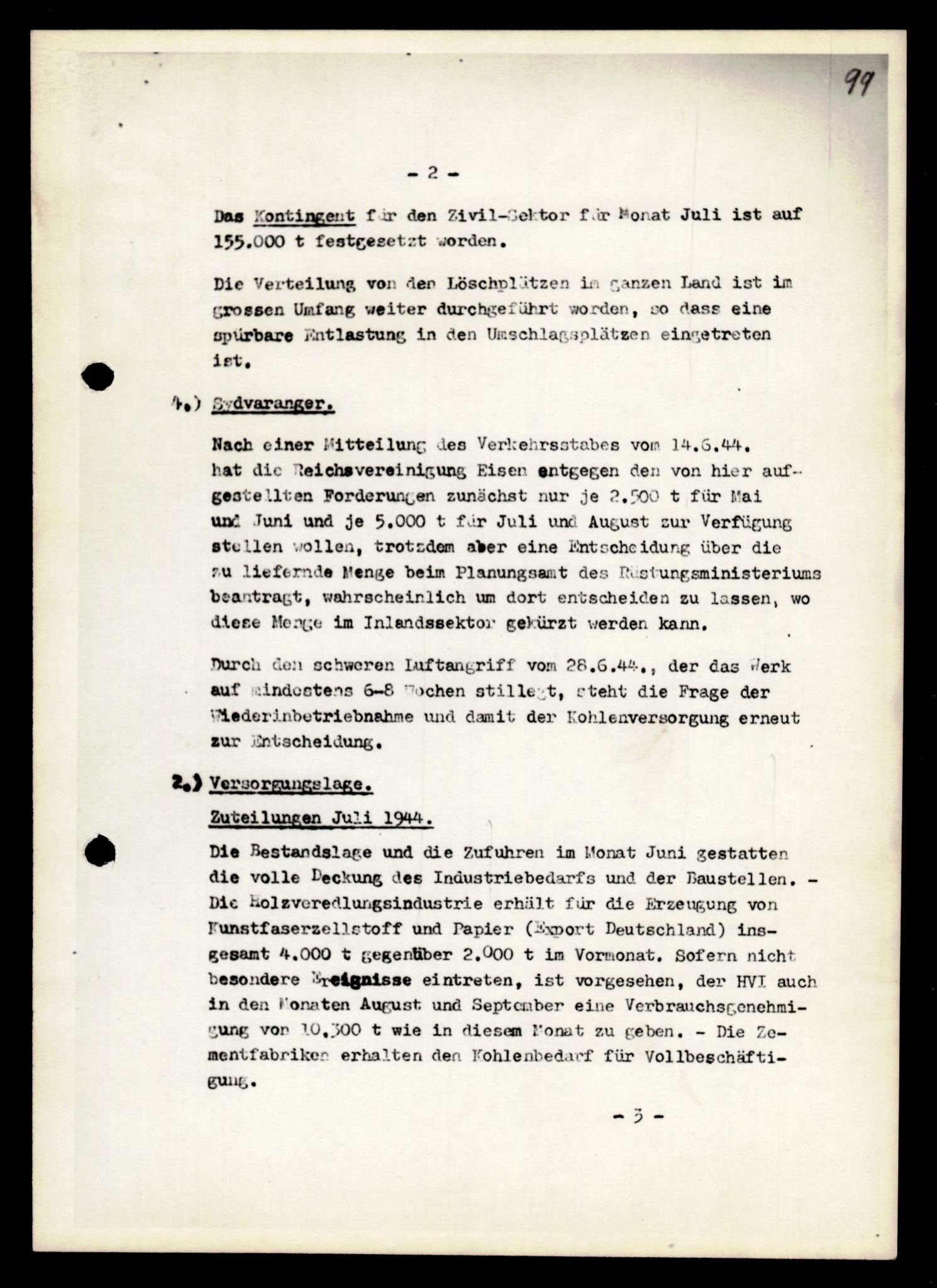 Forsvarets Overkommando. 2 kontor. Arkiv 11.4. Spredte tyske arkivsaker, AV/RA-RAFA-7031/D/Dar/Darb/L0004: Reichskommissariat - Hauptabteilung Vervaltung og Hauptabteilung Volkswirtschaft, 1940-1945, p. 1151