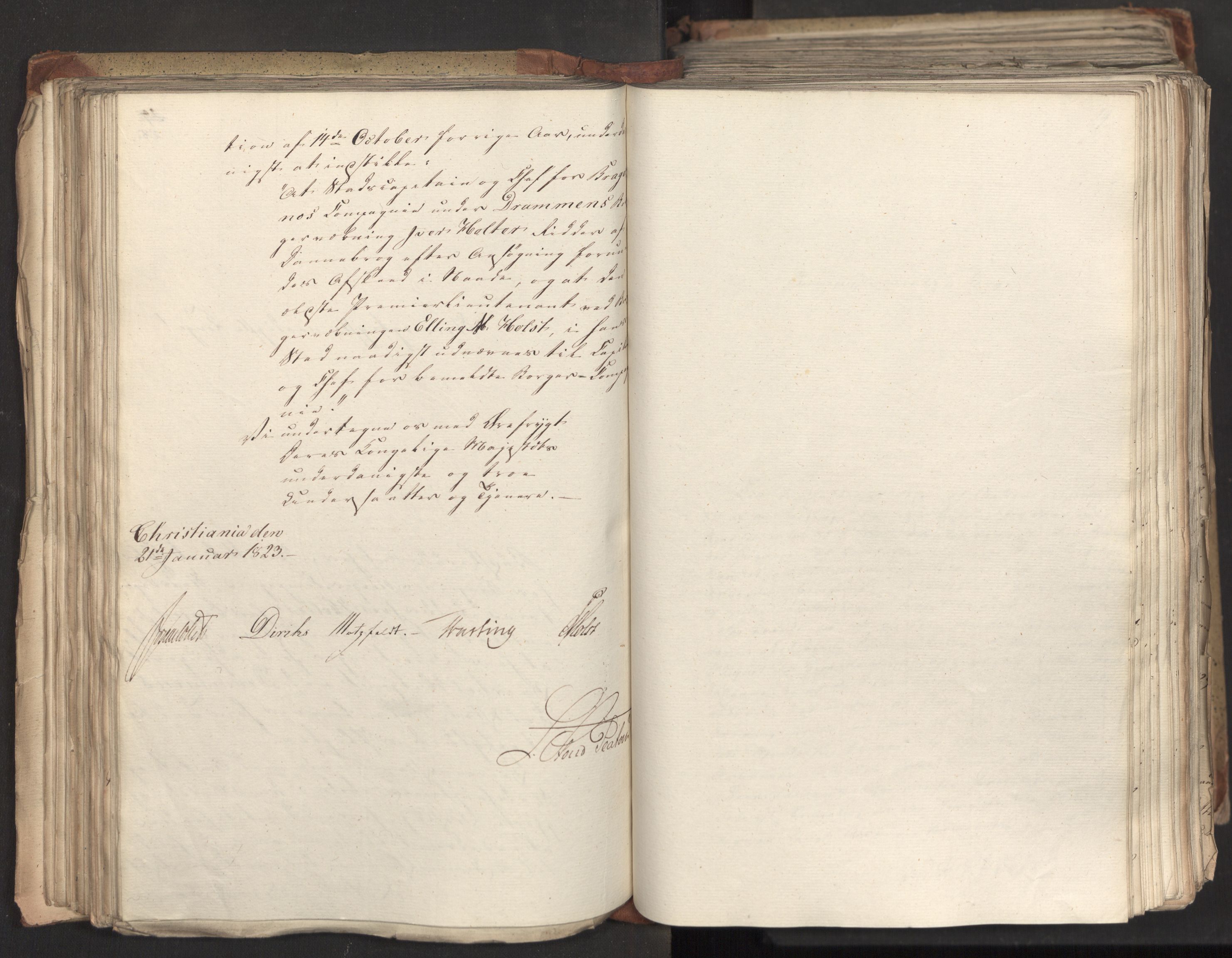 Statsrådsavdelingen i Stockholm, AV/RA-S-1003/D/Da/L0033: Regjeringsinnstillinger nr. 1-274, 1823, p. 162