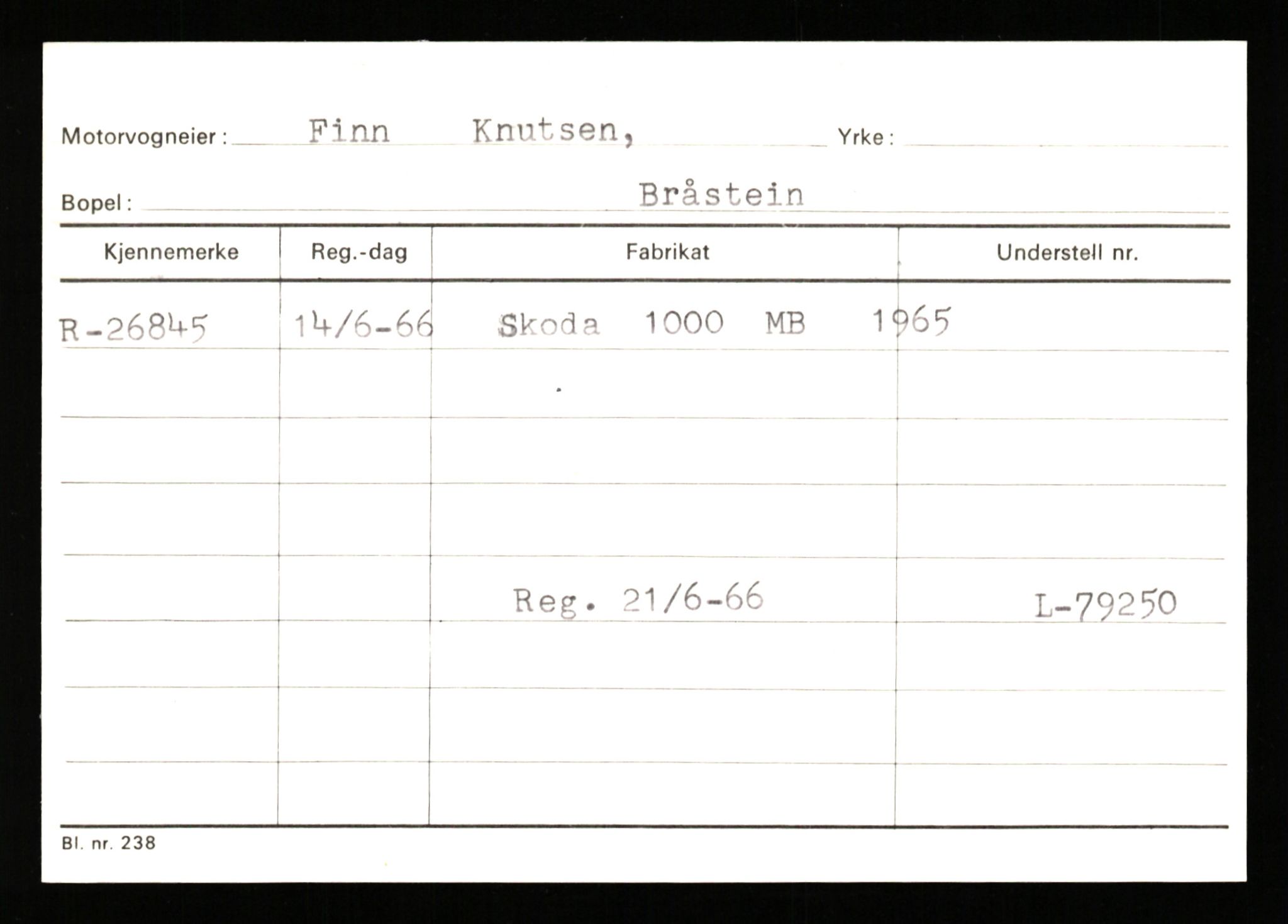 Stavanger trafikkstasjon, AV/SAST-A-101942/0/G/L0005: Registreringsnummer: 23000 - 34245, 1930-1971, p. 1319