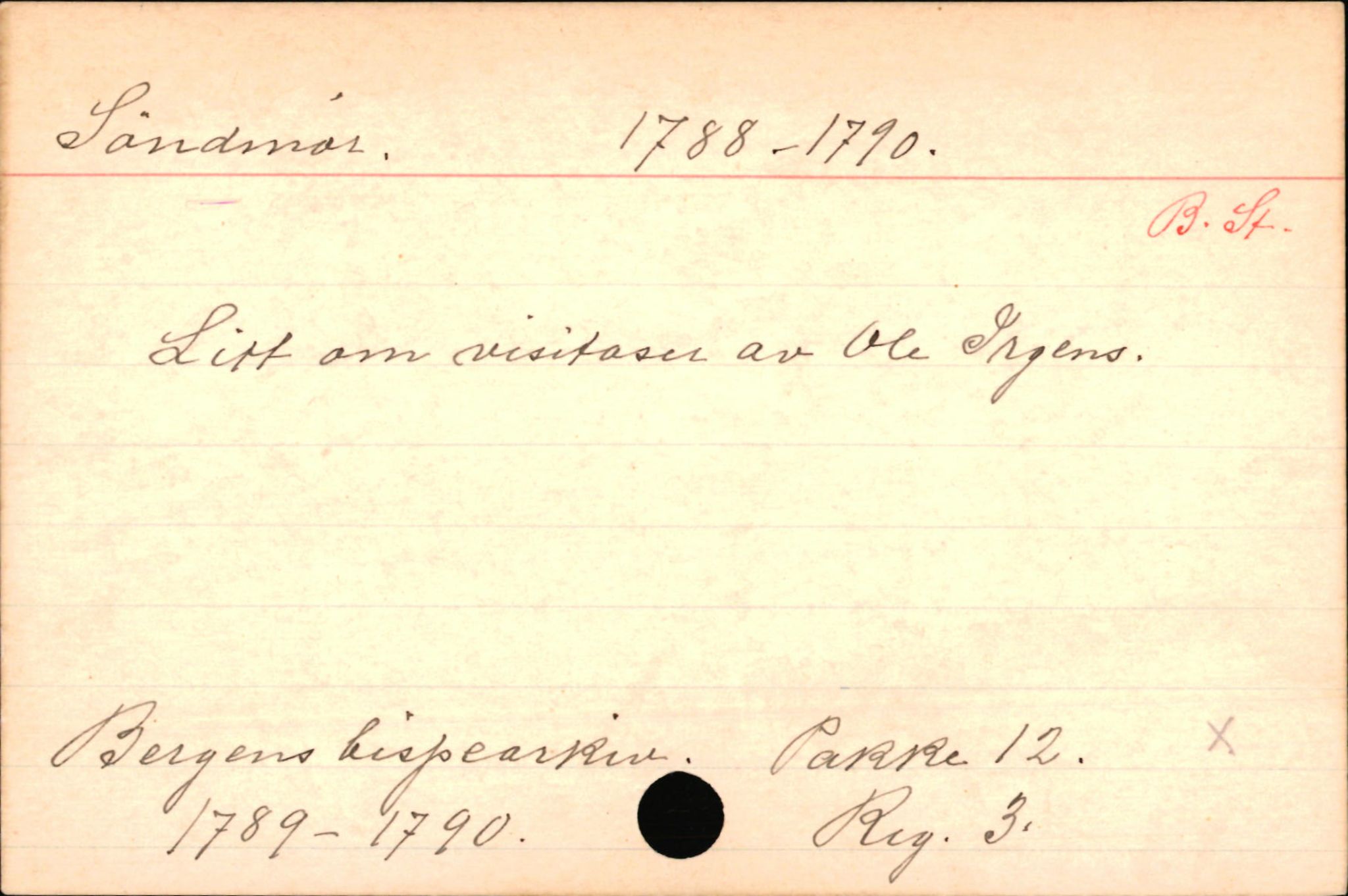 Haugen, Johannes - lærer, AV/SAB-SAB/PA-0036/01/L0001: Om klokkere og lærere, 1521-1904, p. 10232