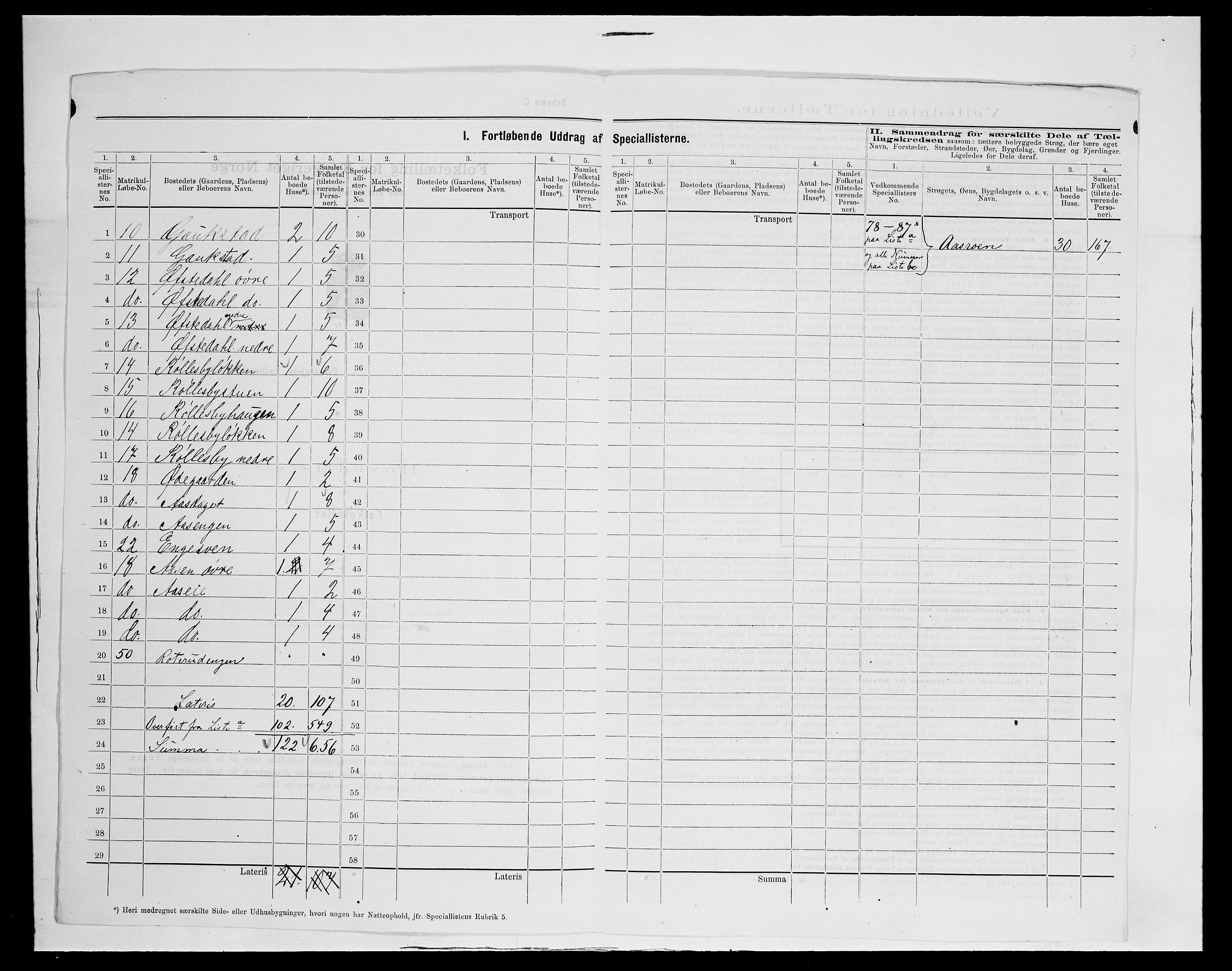 SAH, 1875 census for 0525P Biri, 1875, p. 84