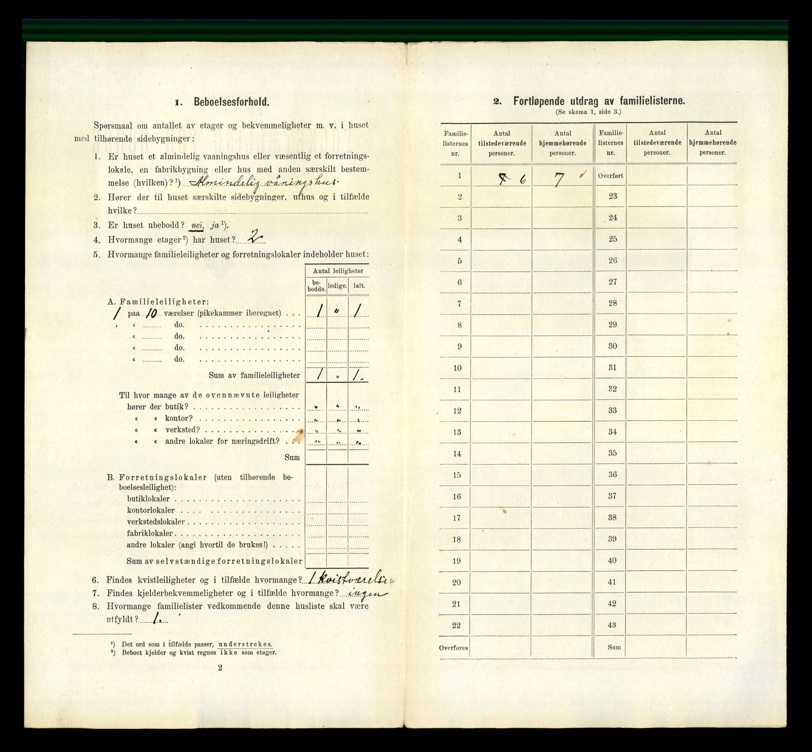 RA, 1910 census for Trondheim, 1910, p. 358