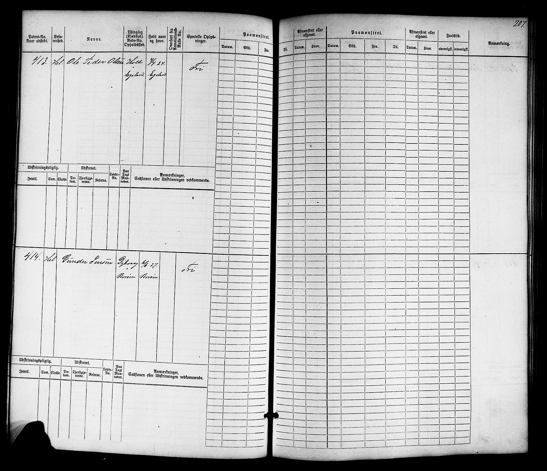 Tvedestrand mønstringskrets, AV/SAK-2031-0011/F/Fb/L0015: Hovedrulle nr 1-766, U-31, 1869-1900, p. 213