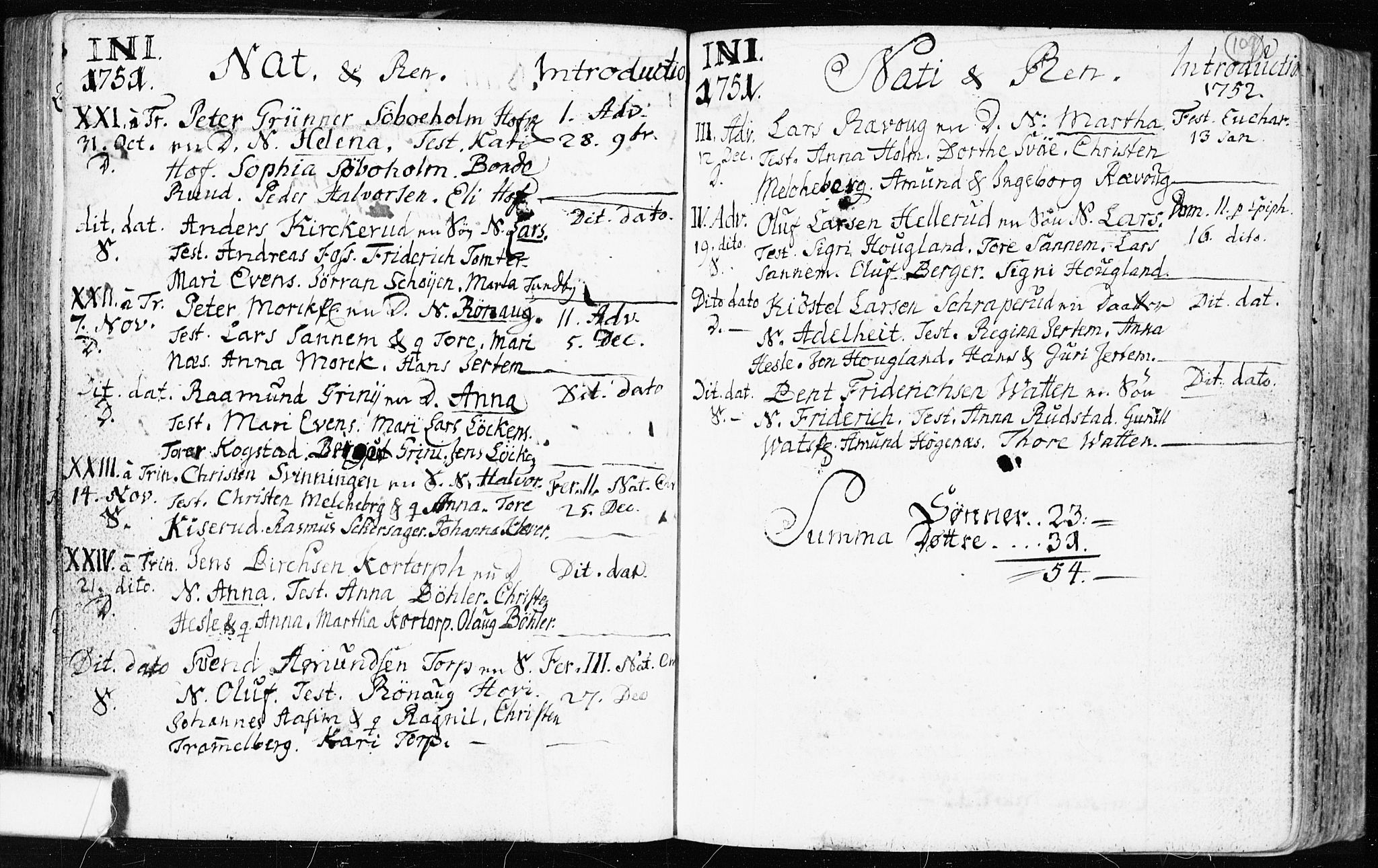 Spydeberg prestekontor Kirkebøker, AV/SAO-A-10924/F/Fa/L0002: Parish register (official) no. I 2, 1739-1780, p. 109