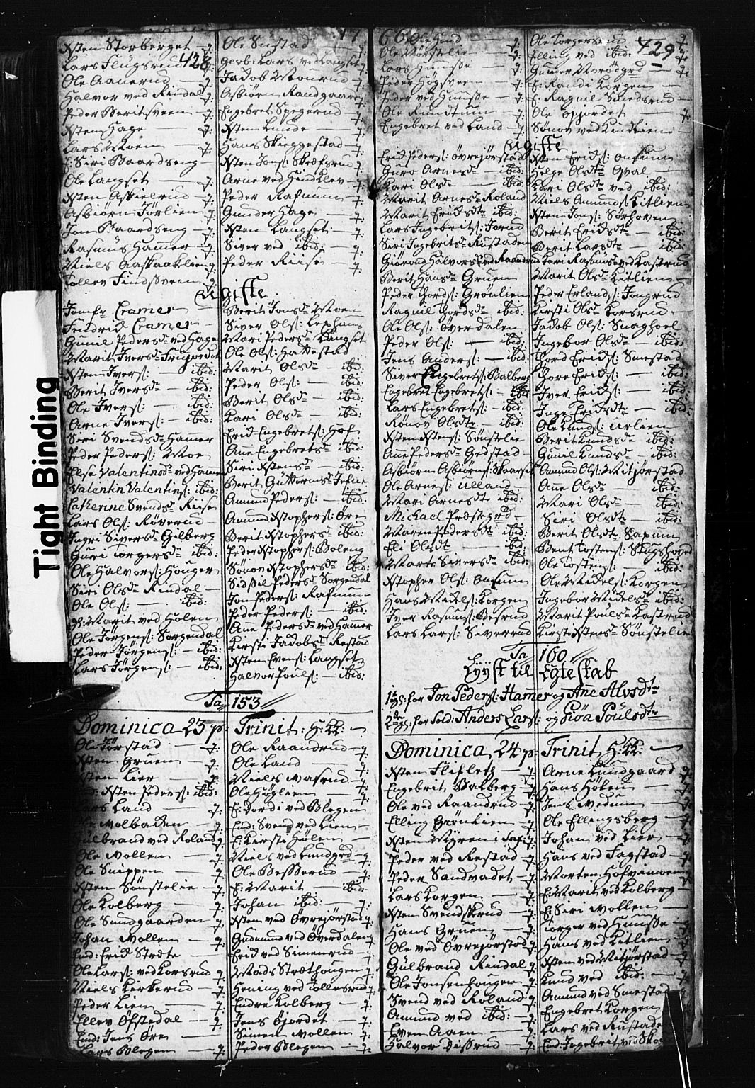 Fåberg prestekontor, AV/SAH-PREST-086/H/Ha/Hab/L0001: Parish register (copy) no. 1, 1727-1767, p. 428-429