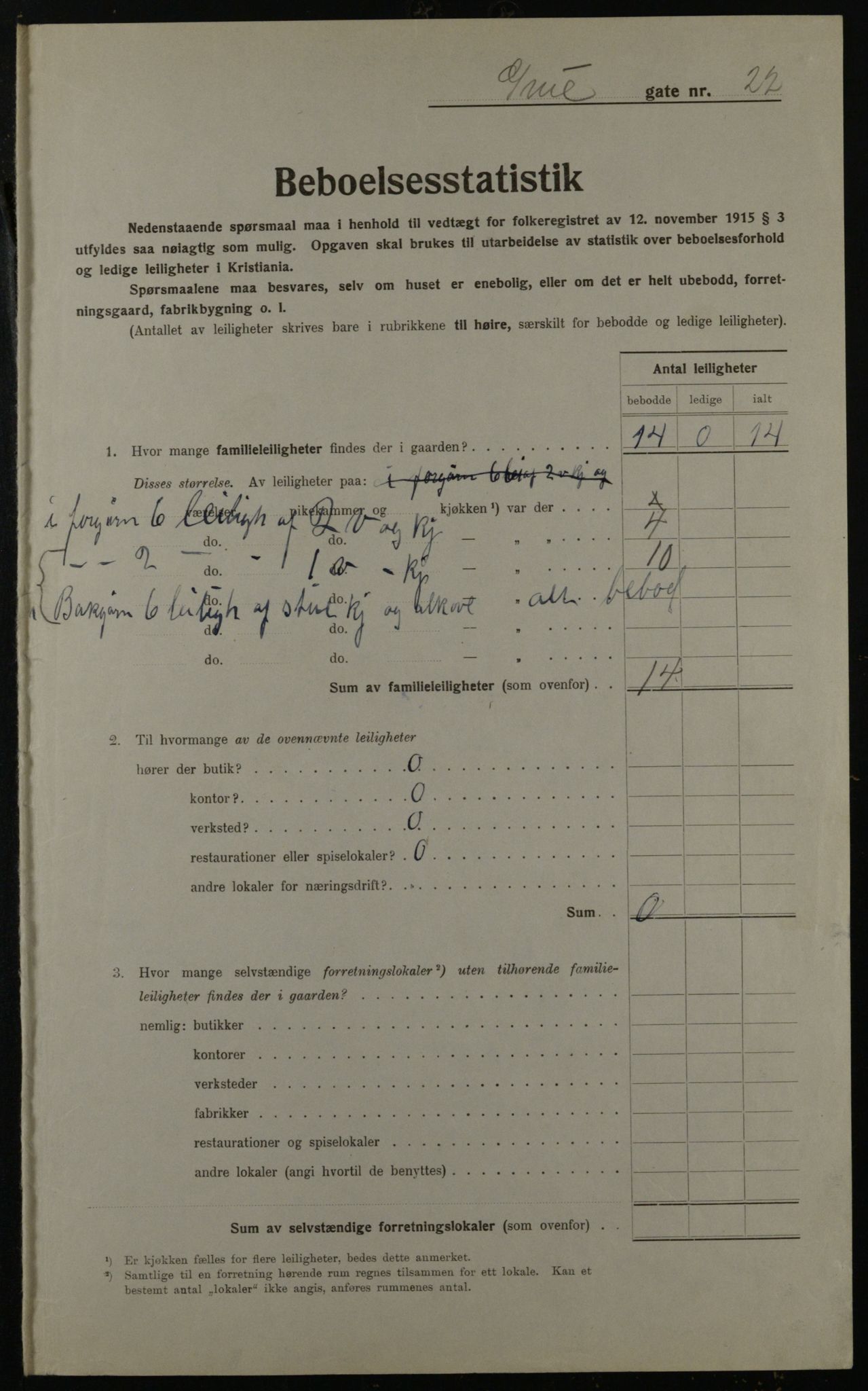 OBA, Municipal Census 1923 for Kristiania, 1923, p. 34490