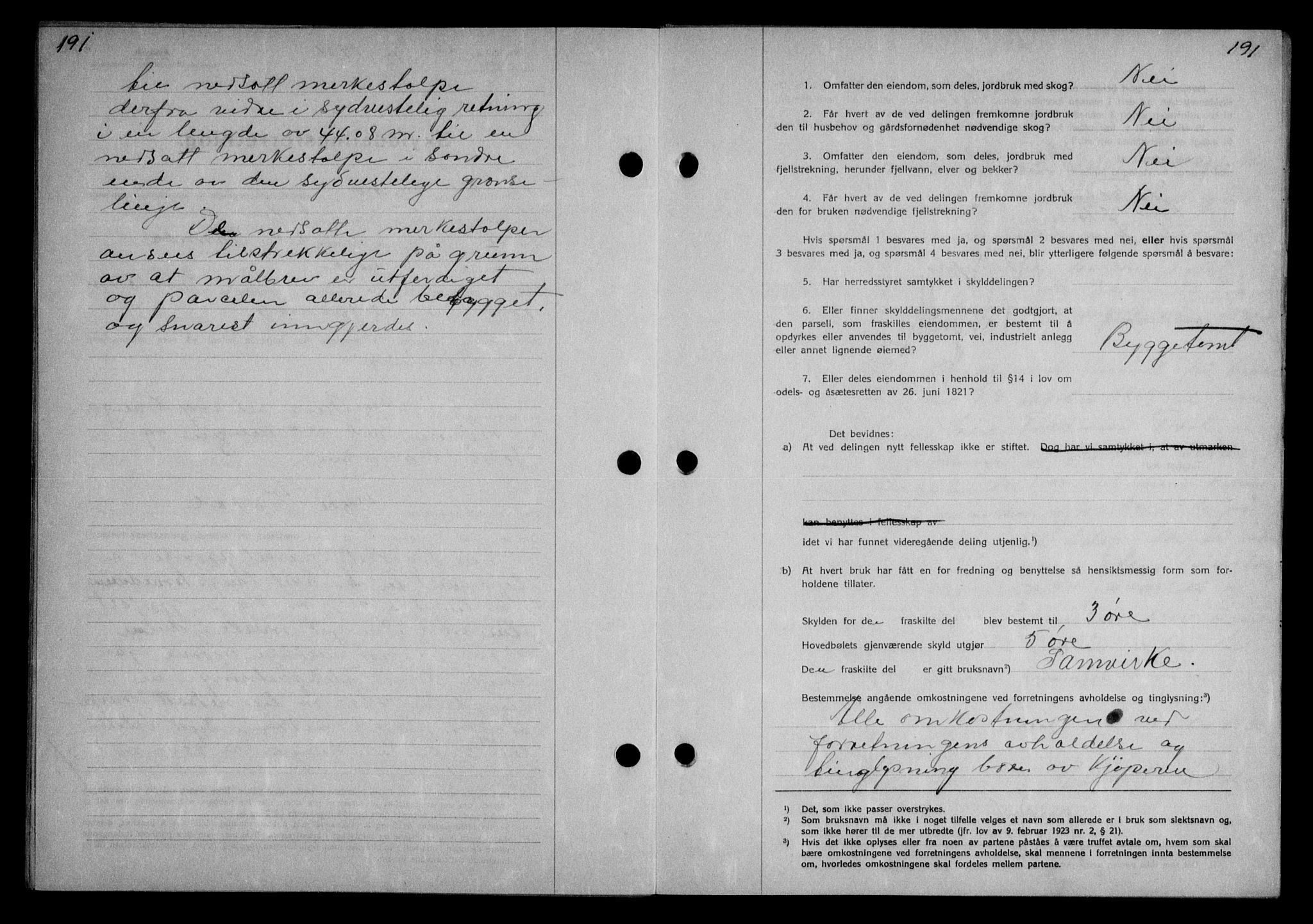 Nordmøre sorenskriveri, AV/SAT-A-4132/1/2/2Ca: Mortgage book no. 64, 1931-1932, Deed date: 07.12.1931