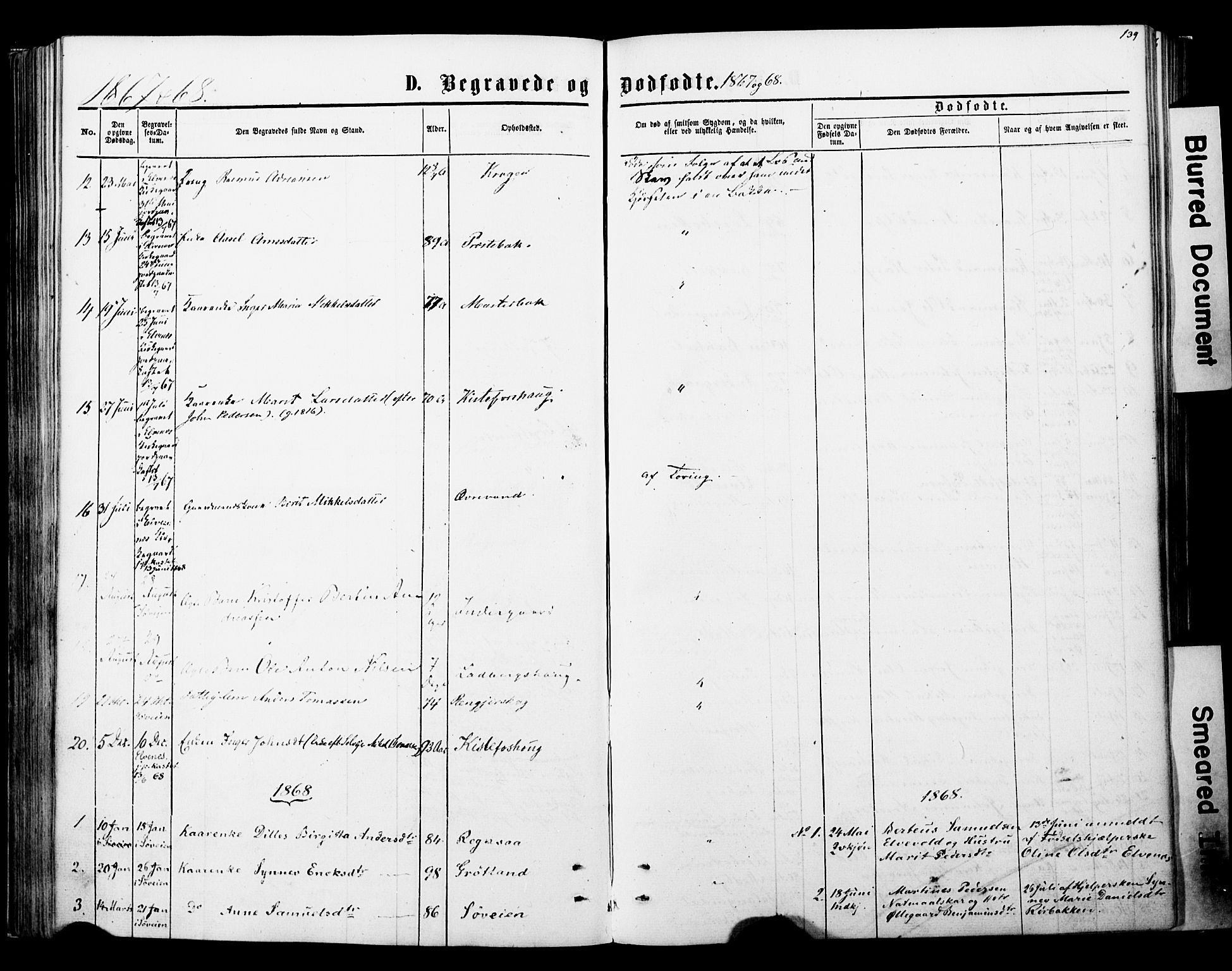 Ibestad sokneprestembete, SATØ/S-0077/H/Ha/Haa/L0013kirke: Parish register (official) no. 13, 1865-1879, p. 139