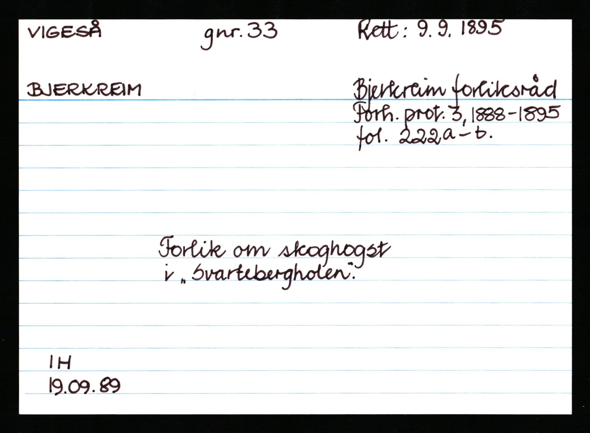 Statsarkivet i Stavanger, AV/SAST-A-101971/03/Y/Ym/L0066: Åstedskort sortert etter gårdsnavn: Veshovde - Vik, 1600-1950, p. 521