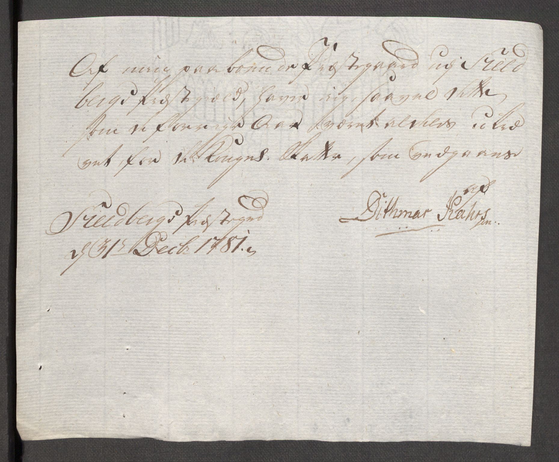 Rentekammeret inntil 1814, Reviderte regnskaper, Fogderegnskap, AV/RA-EA-4092/R48/L3097: Fogderegnskap Sunnhordland og Hardanger, 1781, p. 325