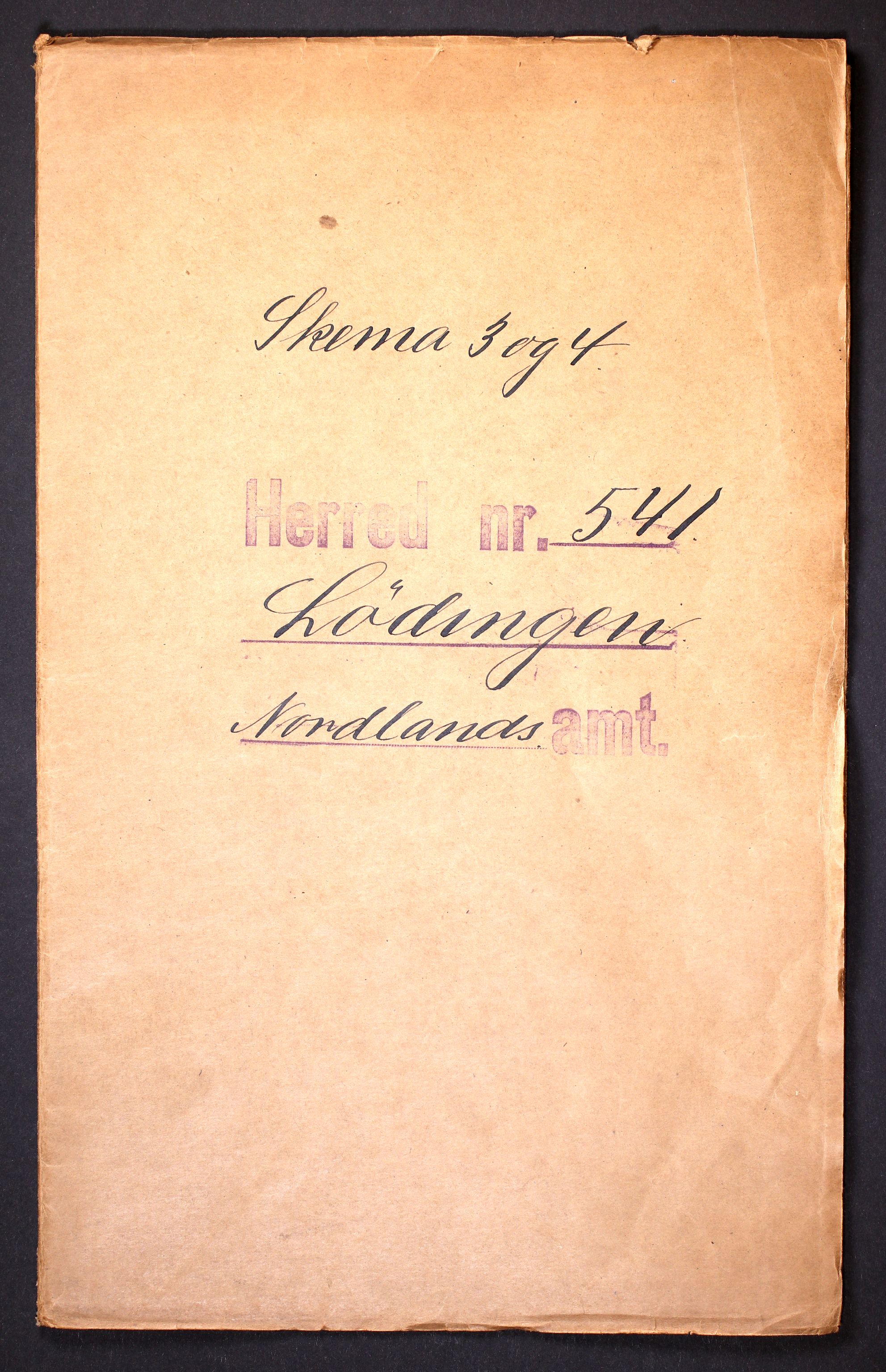 RA, 1910 census for Lødingen, 1910, p. 1