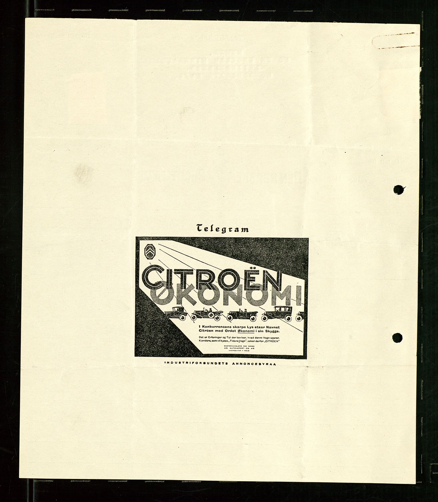 Pa 1521 - A/S Norske Shell, AV/SAST-A-101915/E/Ea/Eaa/L0024: Sjefskorrespondanse, 1926, p. 23