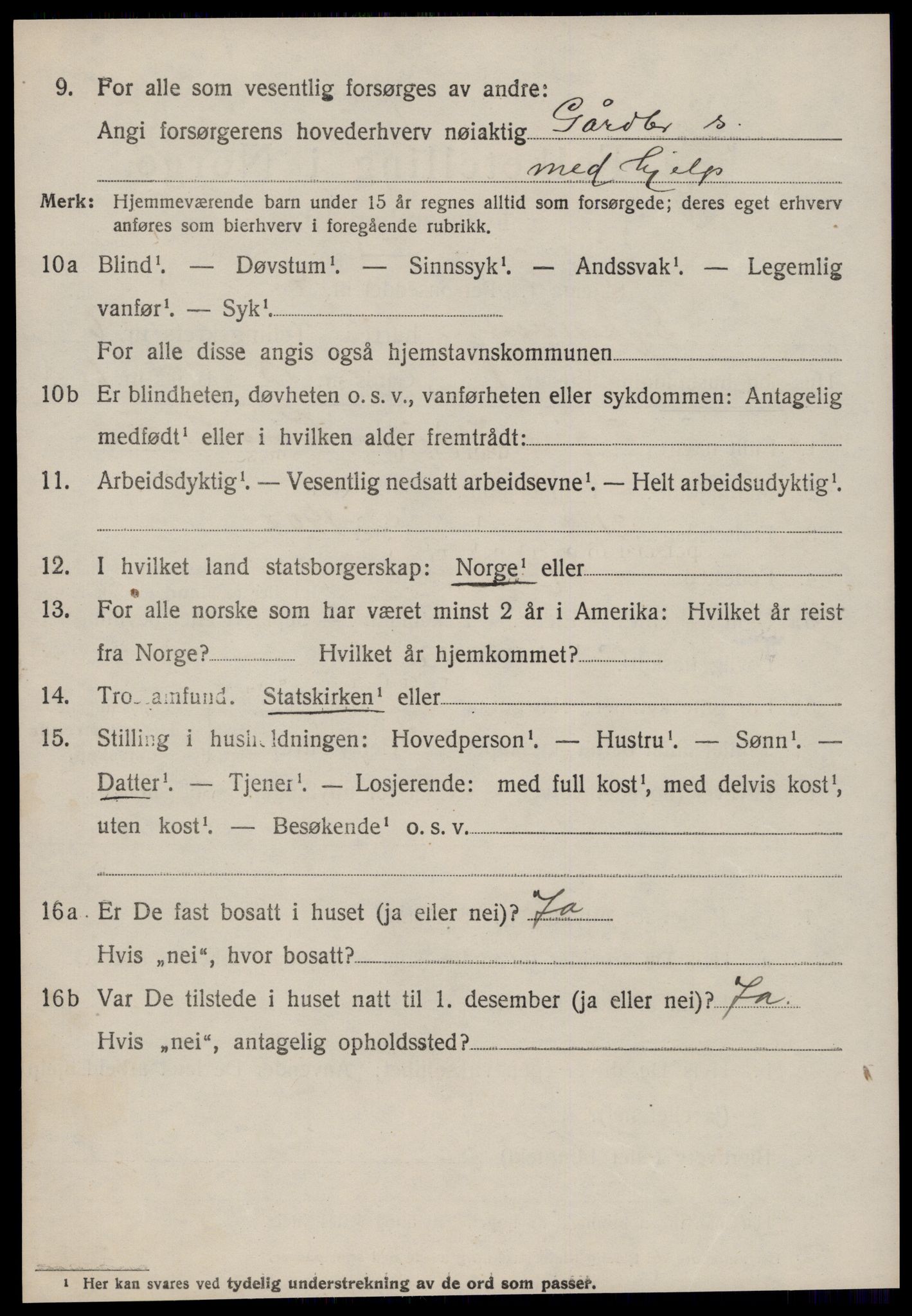 SAT, 1920 census for Sykkylven, 1920, p. 3650