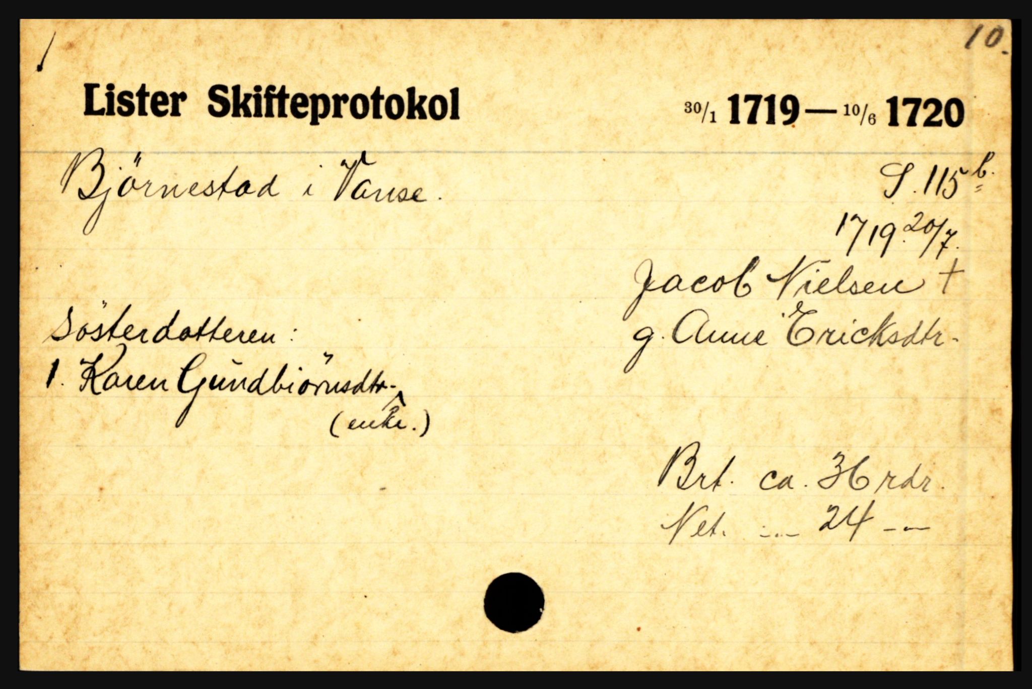 Lister sorenskriveri, AV/SAK-1221-0003/H, p. 2623