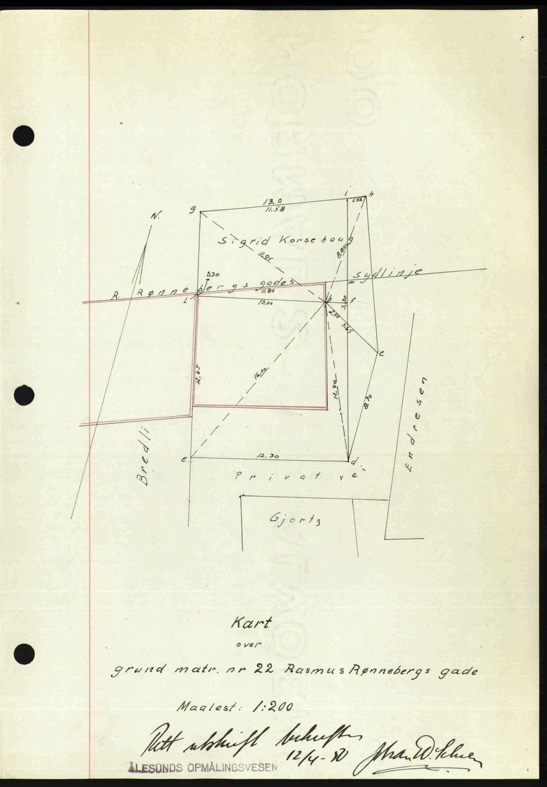 Ålesund byfogd, AV/SAT-A-4384: Mortgage book no. 37A (2), 1949-1950, Diary no: : 396/1950