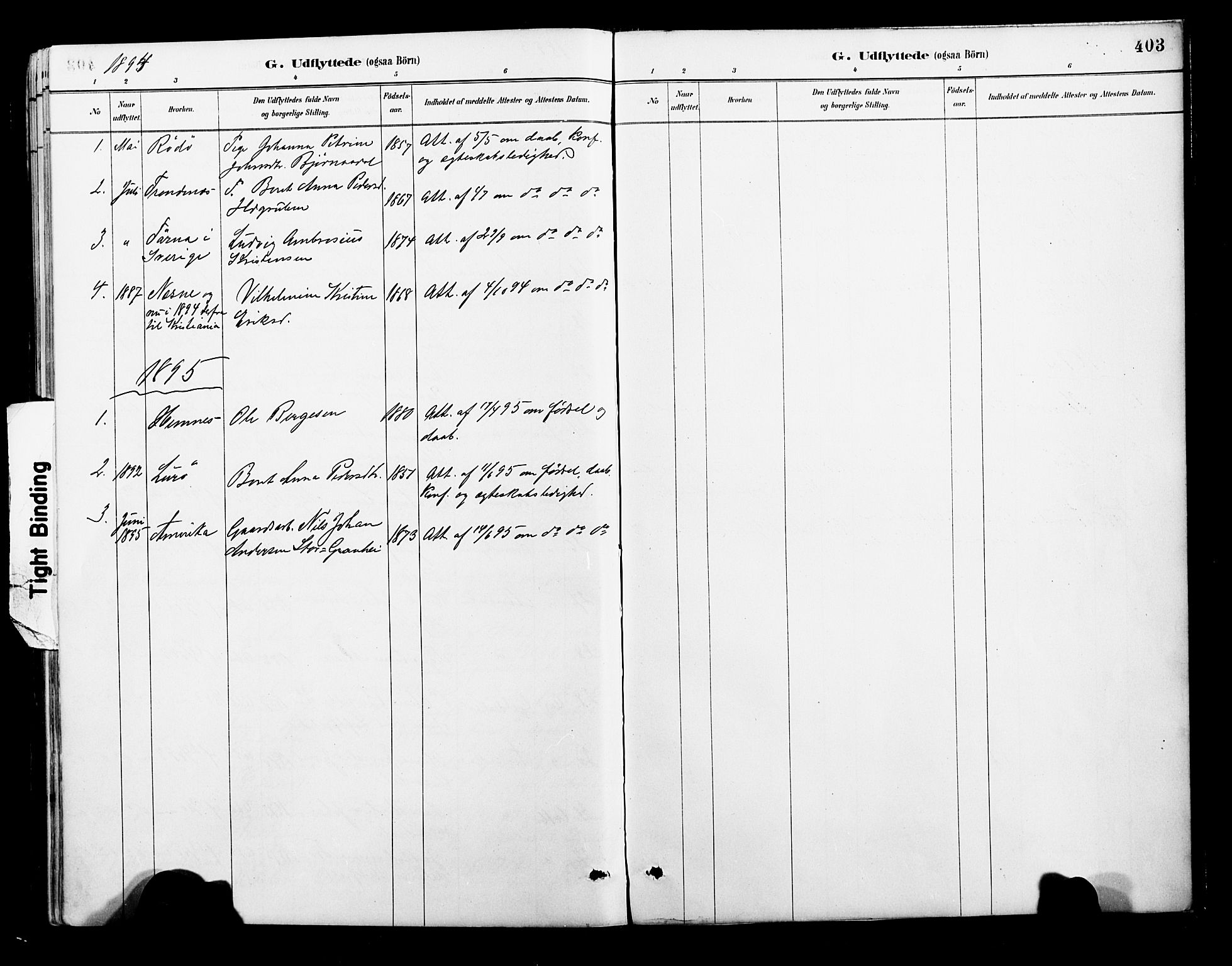 Ministerialprotokoller, klokkerbøker og fødselsregistre - Nordland, SAT/A-1459/827/L0421: Parish register (copy) no. 827C10, 1887-1906, p. 403