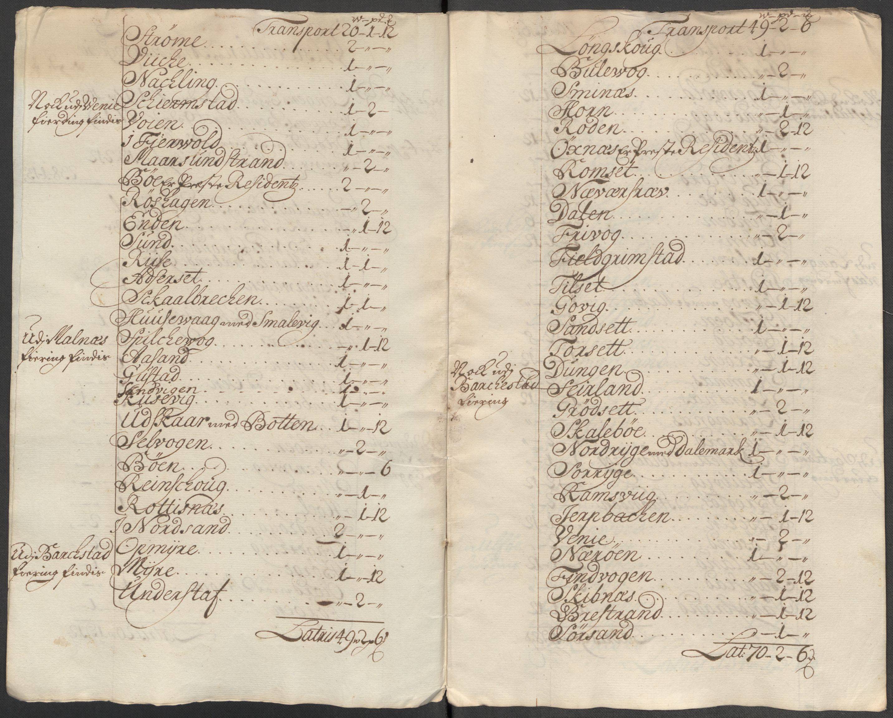 Rentekammeret inntil 1814, Reviderte regnskaper, Fogderegnskap, AV/RA-EA-4092/R67/L4683: Fogderegnskap Vesterålen, Andenes og Lofoten, 1717, p. 272