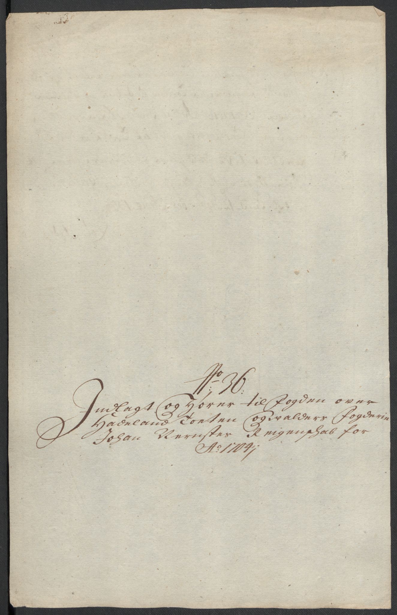 Rentekammeret inntil 1814, Reviderte regnskaper, Fogderegnskap, RA/EA-4092/R18/L1302: Fogderegnskap Hadeland, Toten og Valdres, 1704, p. 400