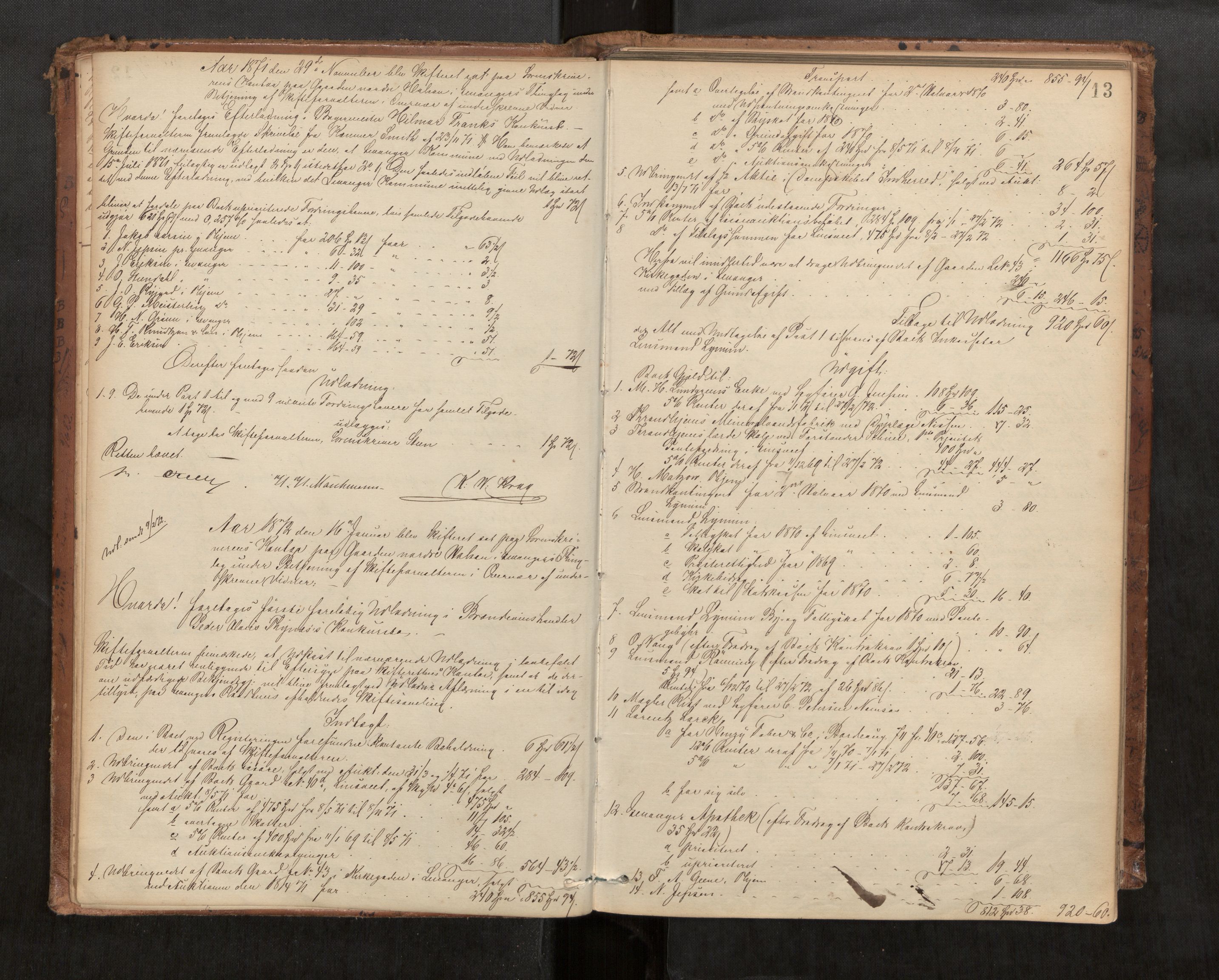 Stjør- og Verdal sorenskriveri, AV/SAT-A-4167/1/3/3A/L0061: Skifteprotokoll for Levanger, 1871-1900, p. 13