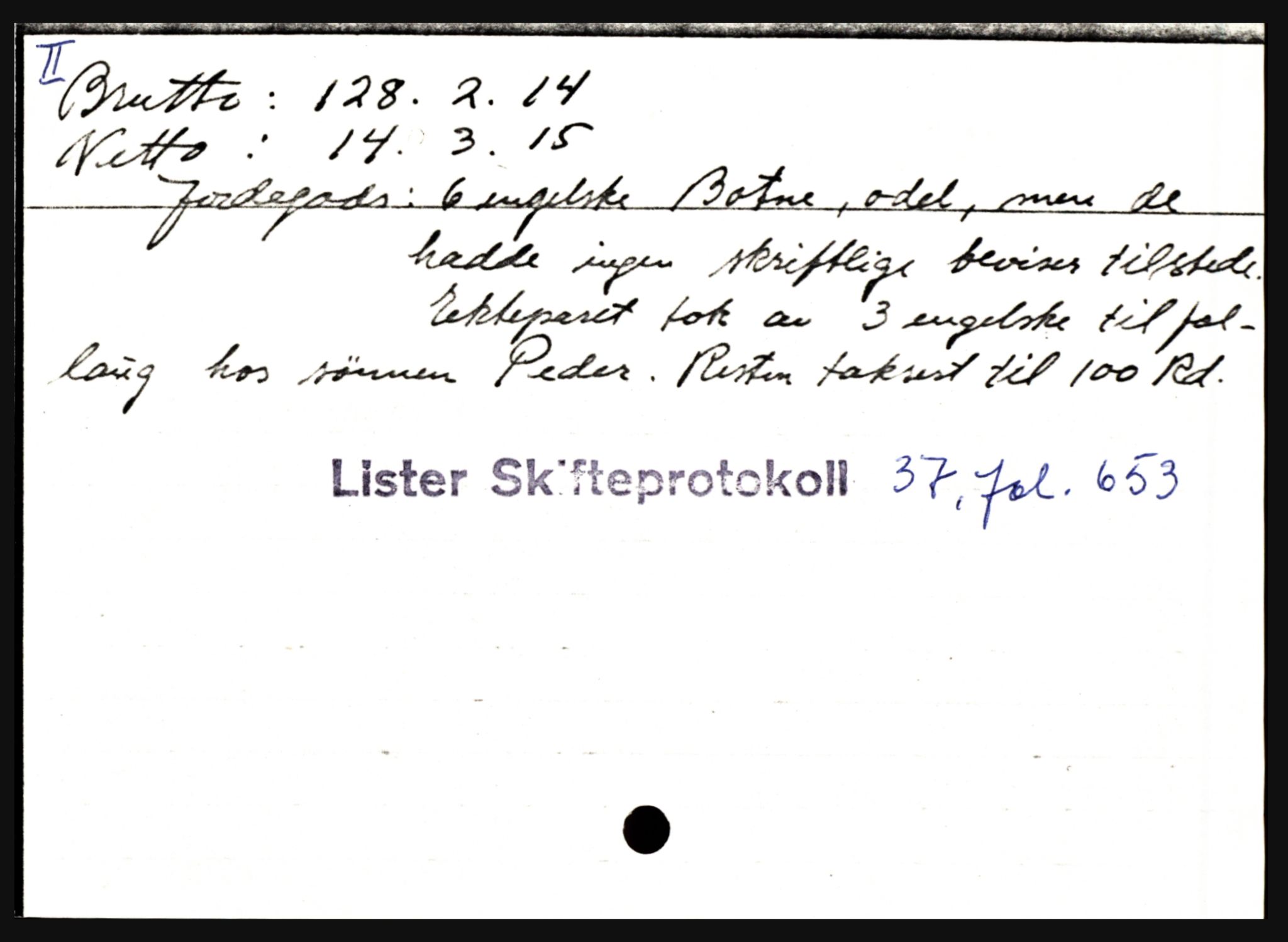 Lister sorenskriveri, AV/SAK-1221-0003/H, p. 3193