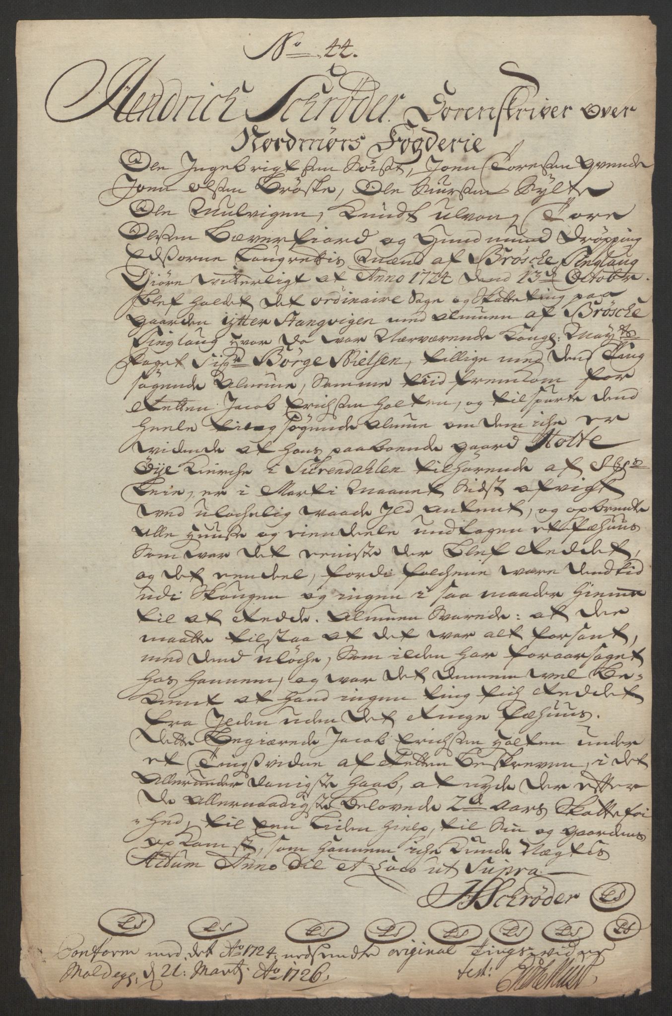 Rentekammeret inntil 1814, Reviderte regnskaper, Fogderegnskap, AV/RA-EA-4092/R56/L3758: Fogderegnskap Nordmøre, 1725, p. 284