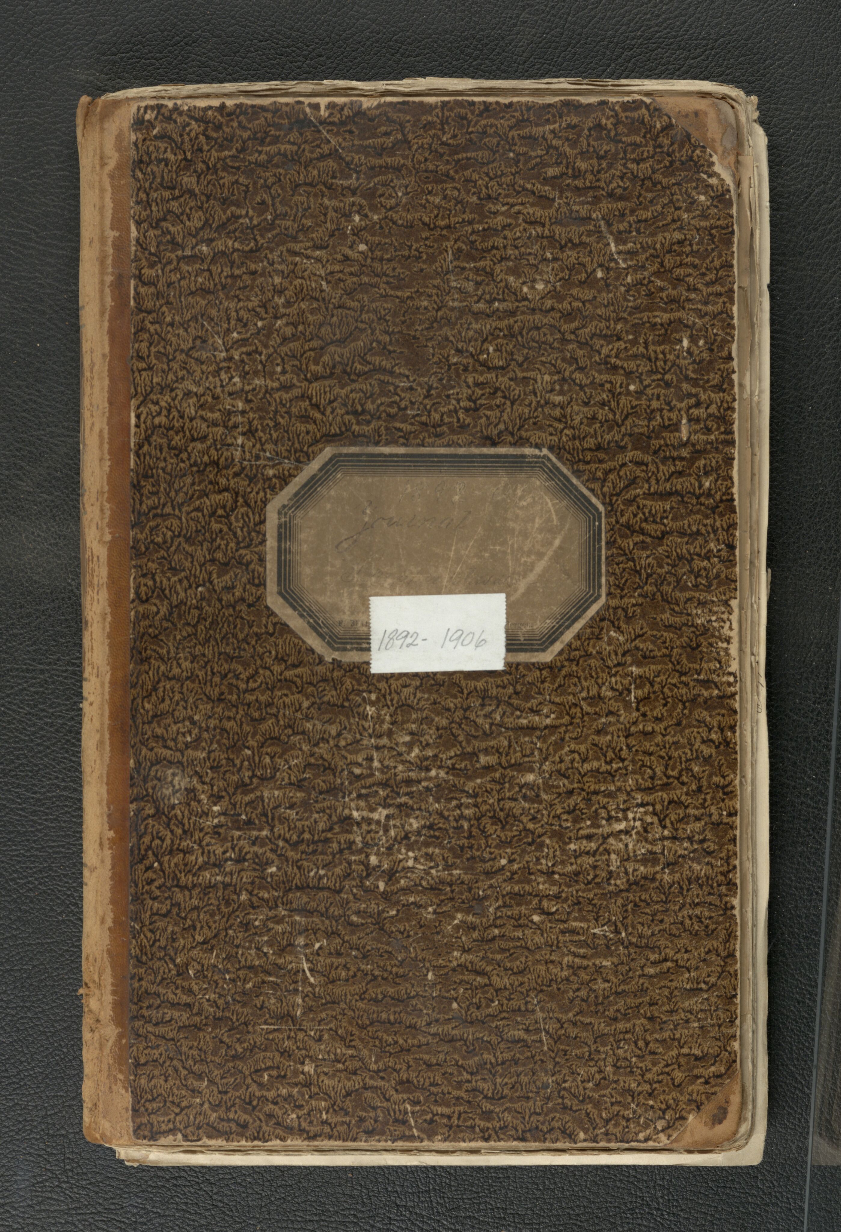 Bergen Sjømannsskole, BBA/A-2352/J/Jd/L0002: Journal, 1892-1906