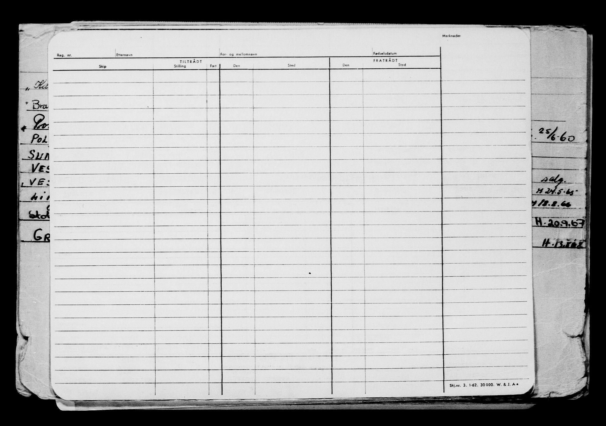 Direktoratet for sjømenn, AV/RA-S-3545/G/Gb/L0141: Hovedkort, 1916, p. 220