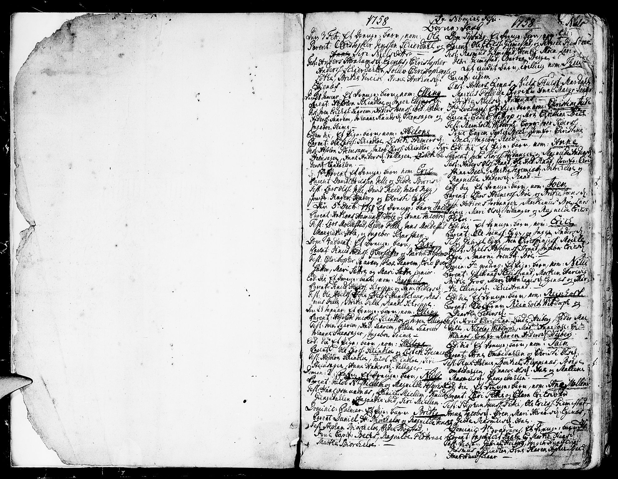 Gloppen sokneprestembete, AV/SAB-A-80101/H/Haa/Haaa/L0004: Parish register (official) no. A 4, 1758-1784