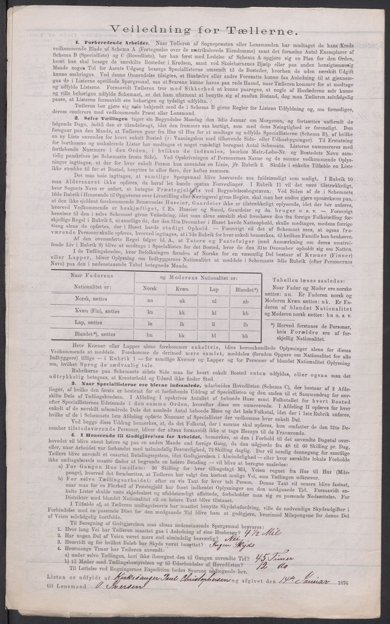 RA, 1875 census for 0234P Gjerdrum, 1875, p. 3