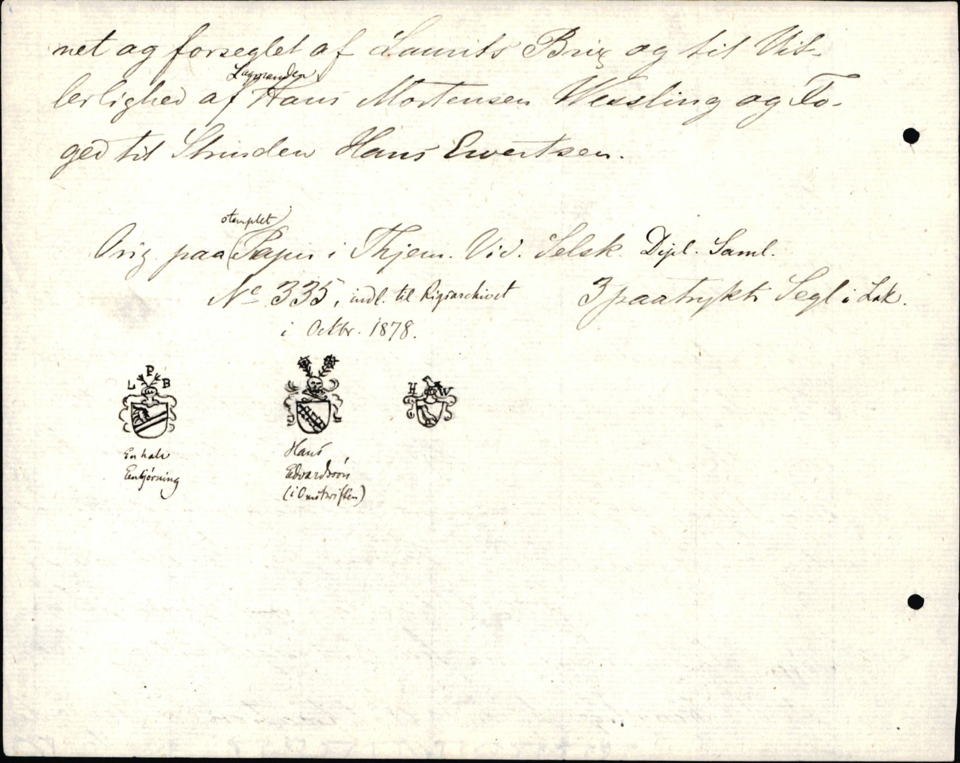 Riksarkivets diplomsamling, AV/RA-EA-5965/F35/F35d/L0005: Innlånte diplomer, seddelregister, 1661-1690, p. 162