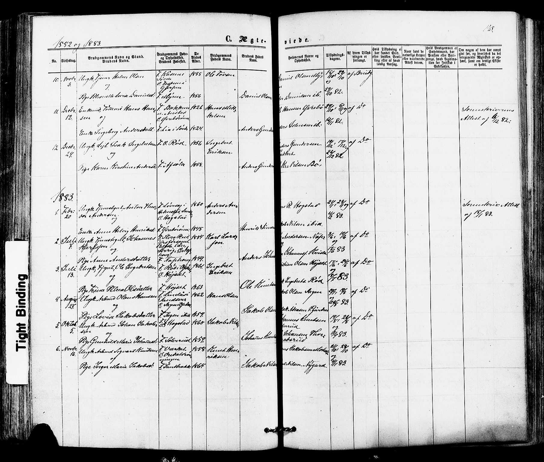Siljan kirkebøker, SAKO/A-300/F/Fa/L0002: Parish register (official) no. 2, 1870-1895, p. 148