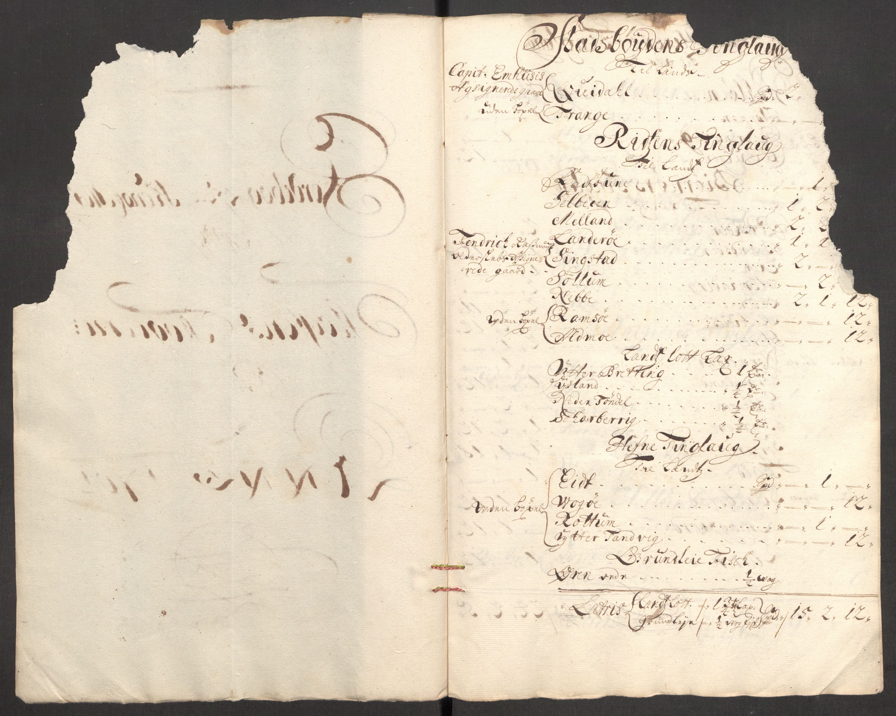 Rentekammeret inntil 1814, Reviderte regnskaper, Fogderegnskap, AV/RA-EA-4092/R57/L3854: Fogderegnskap Fosen, 1700-1701, p. 229