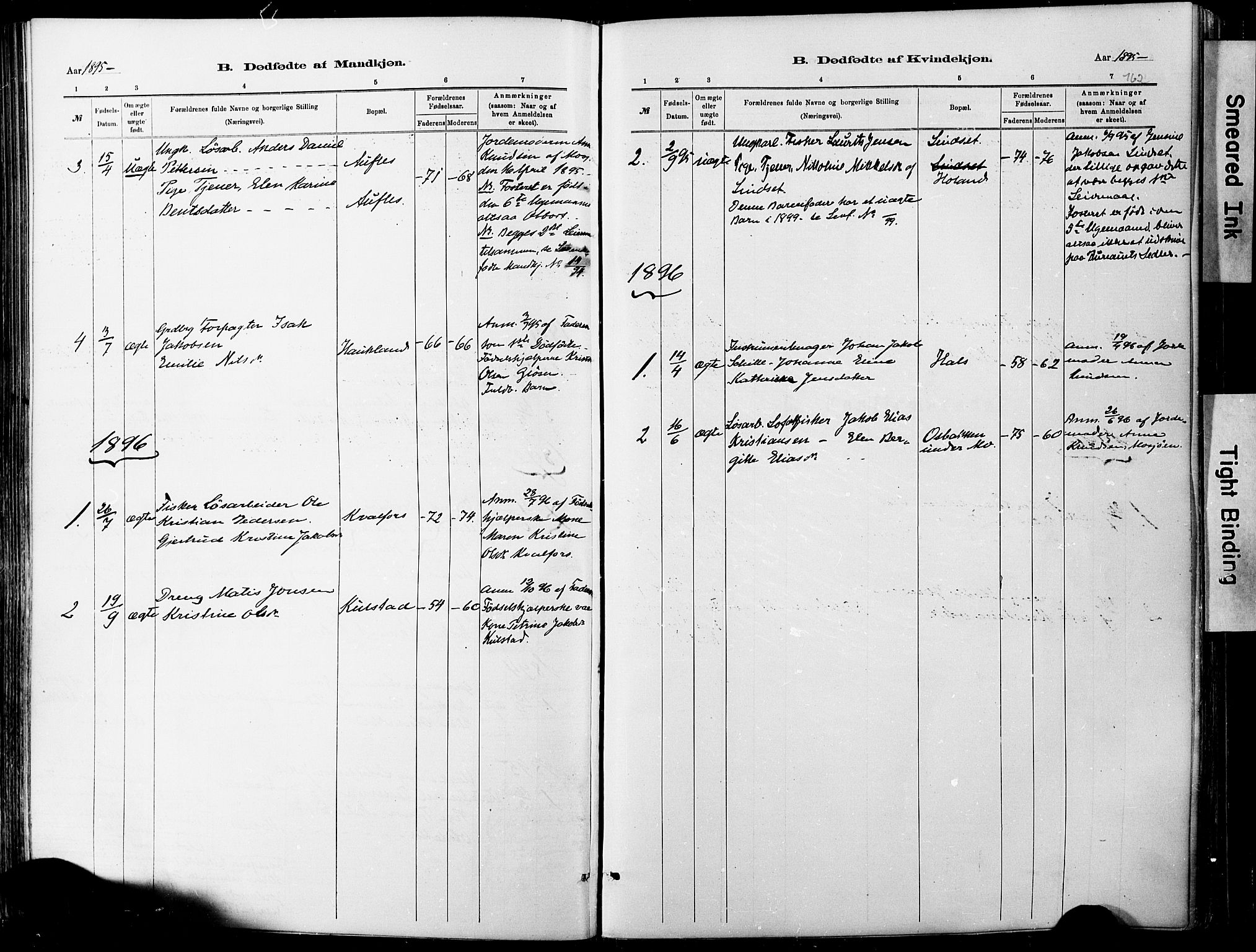 Ministerialprotokoller, klokkerbøker og fødselsregistre - Nordland, SAT/A-1459/820/L0295: Parish register (official) no. 820A16, 1880-1896, p. 162