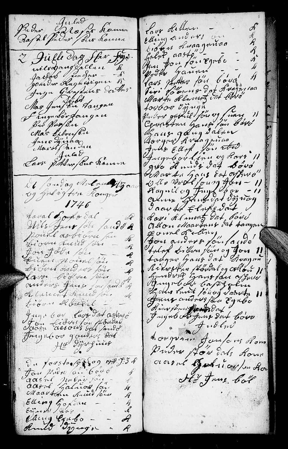 Dypvåg sokneprestkontor, AV/SAK-1111-0007/F/Fb/Fba/L0005: Parish register (copy) no. B 5, 1732-1746, p. 177