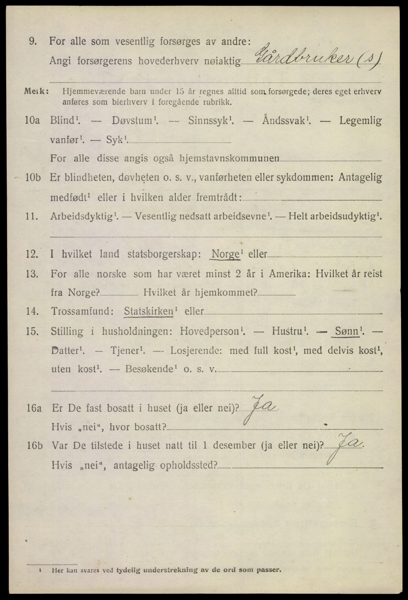 SAKO, 1920 census for Andebu, 1920, p. 4137