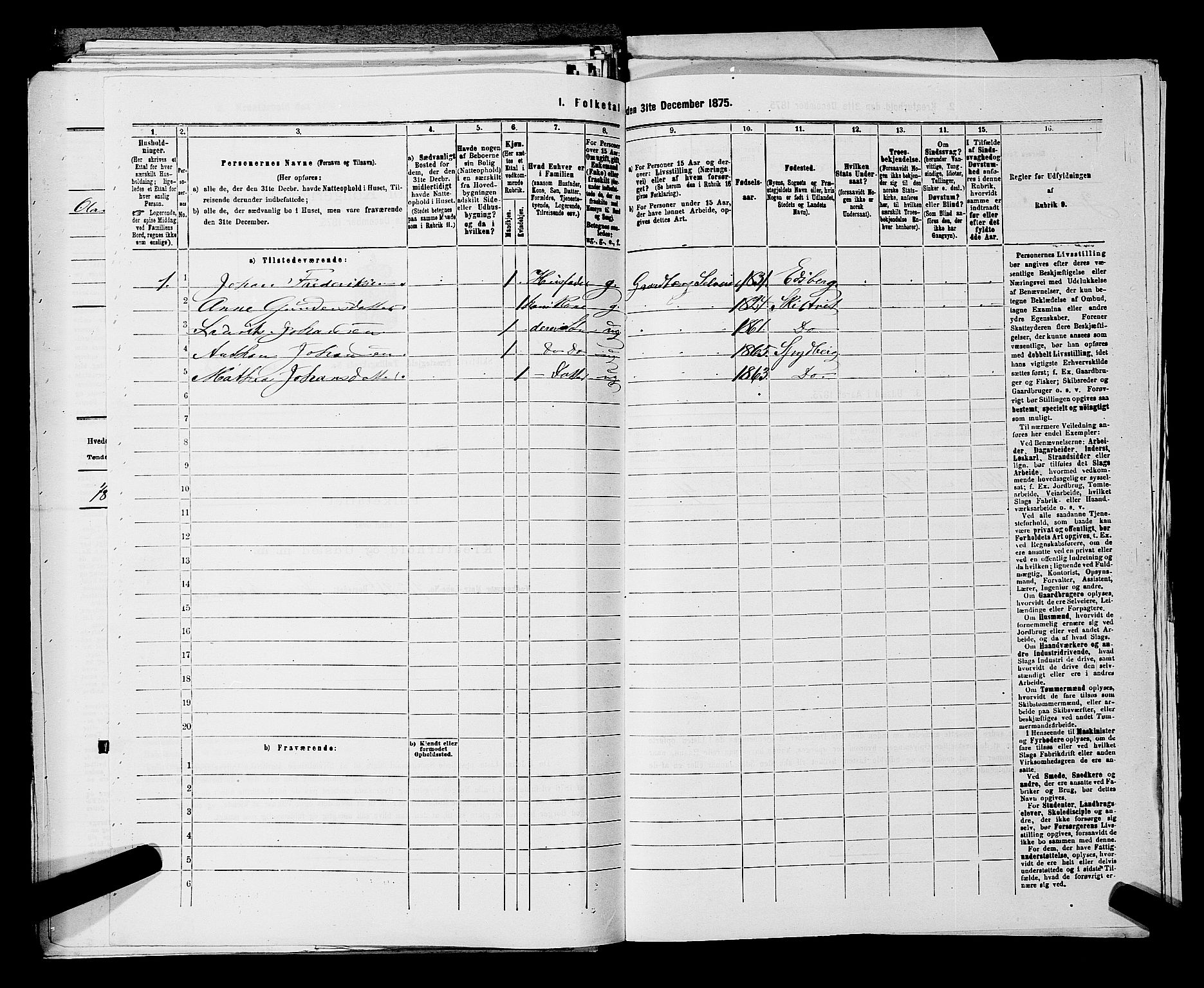 RA, 1875 census for 0127P Skiptvet, 1875, p. 1019